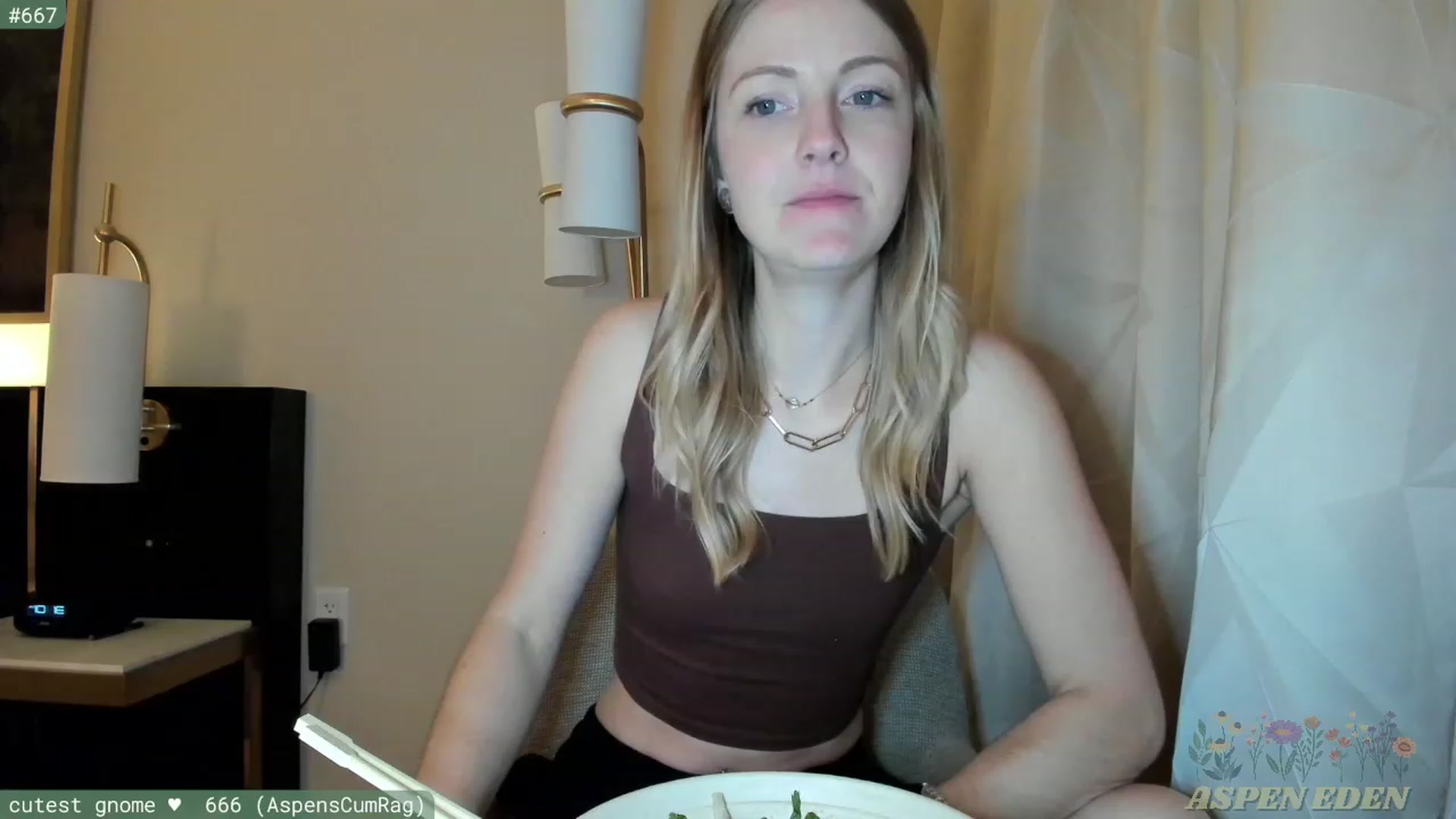 Gallery image thumbnail from AspenEden's myfreecams stream on, 01/27/2024, 07:32 image 4 of 20