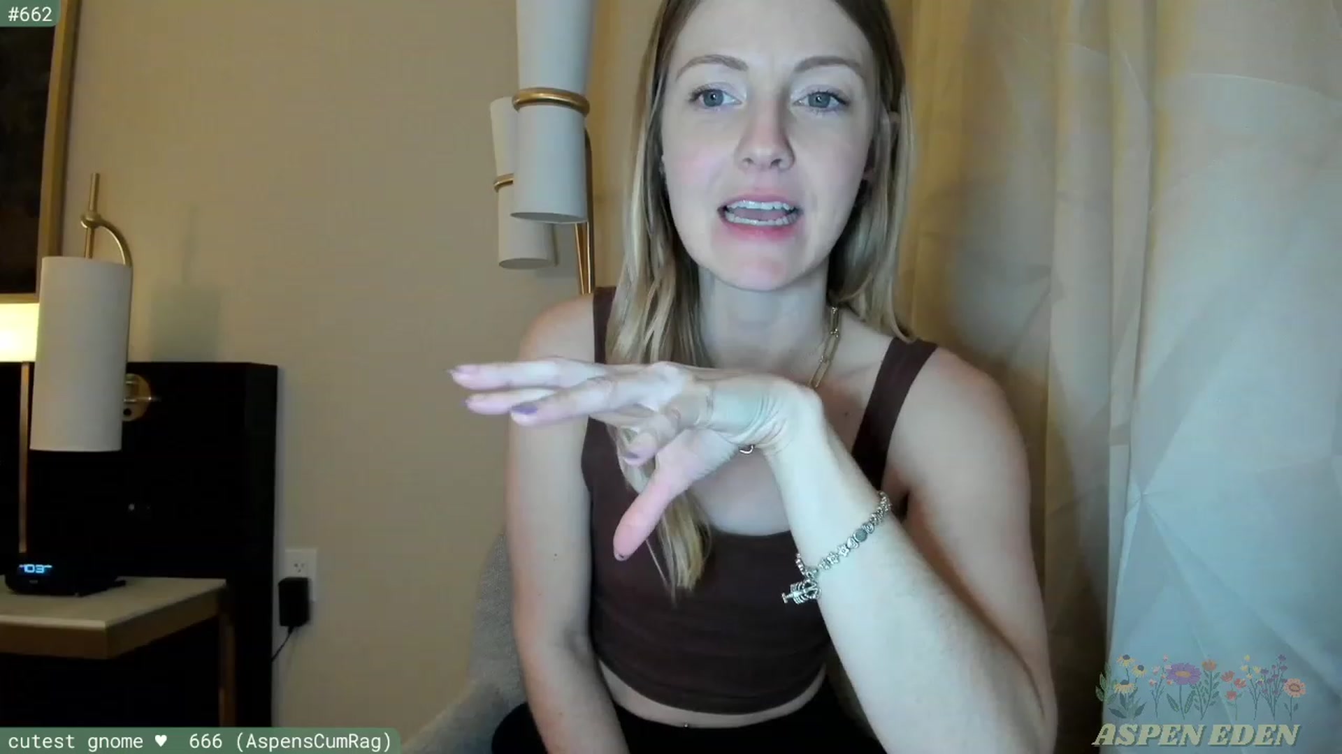 Gallery image thumbnail from AspenEden's myfreecams stream on, 01/27/2024, 07:32 image 8 of 20