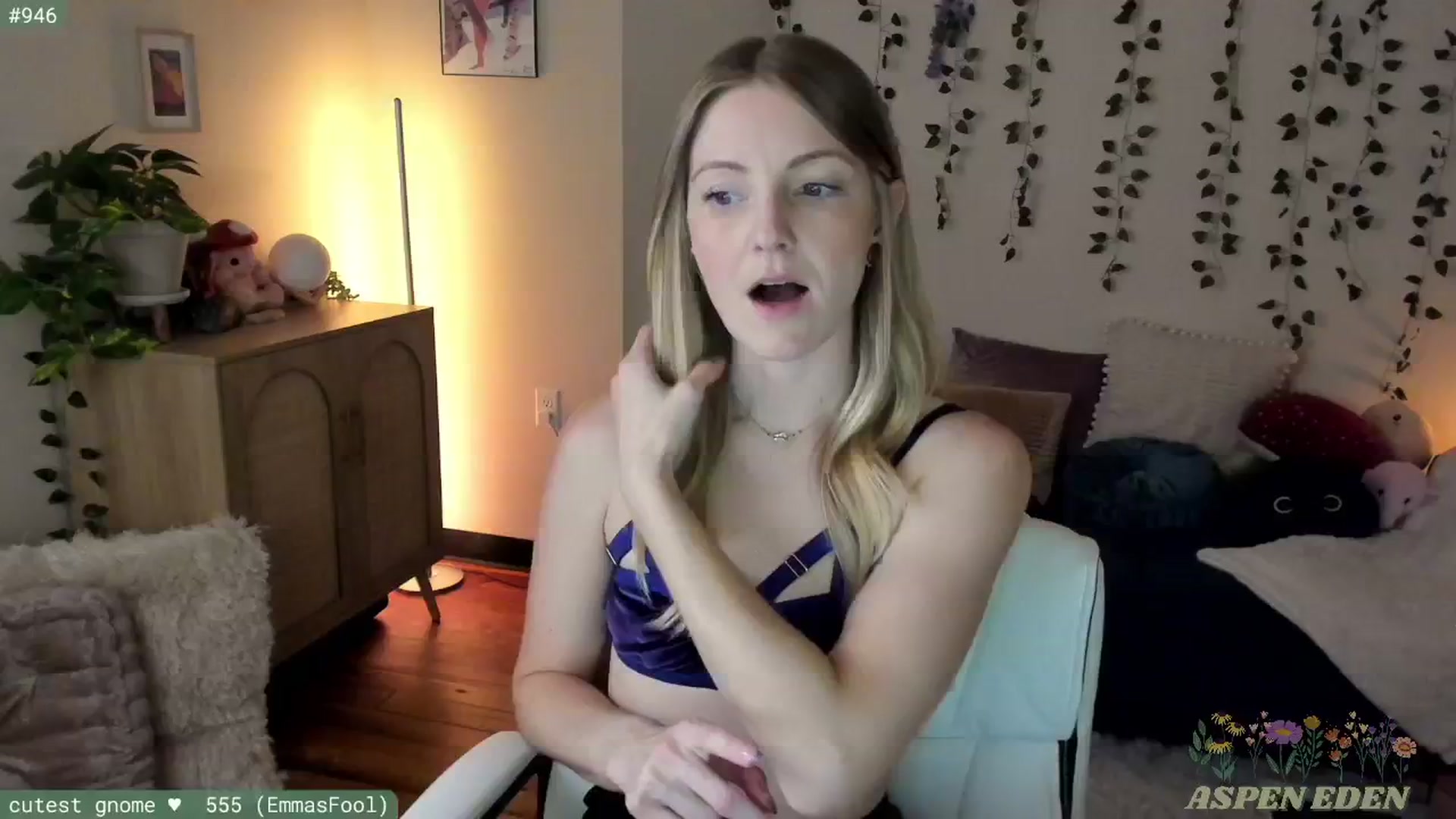 Gallery image thumbnail from AspenEden's myfreecams stream on, 02/02/2024, 03:24 image 1 of 20