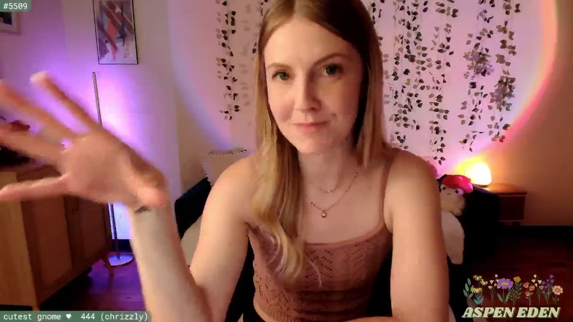 Gallery image thumbnail from AspenEden's myfreecams stream on, 04/16/2024, 02:24 image 8 of 20