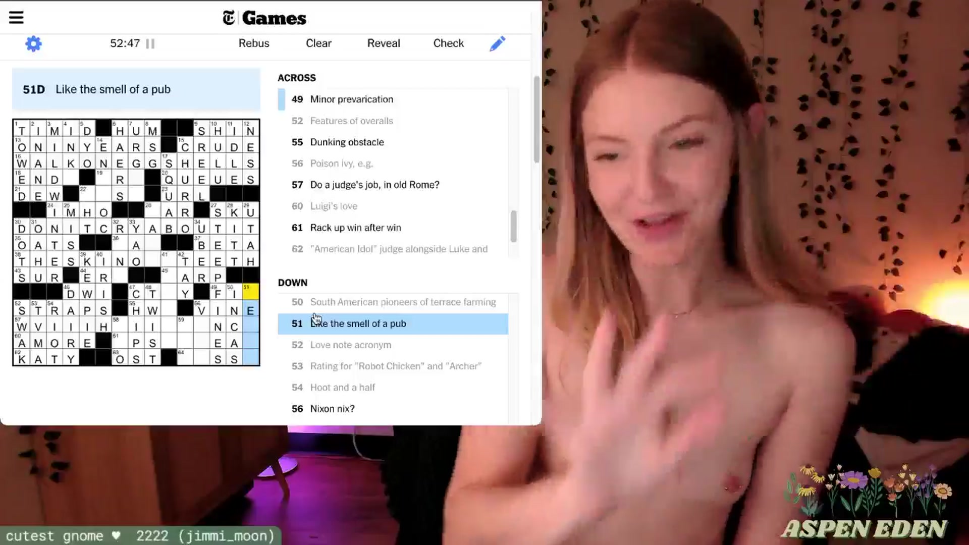 Gallery image thumbnail from AspenEden's myfreecams stream on, 05/10/2024, 02:02 image 15 of 20