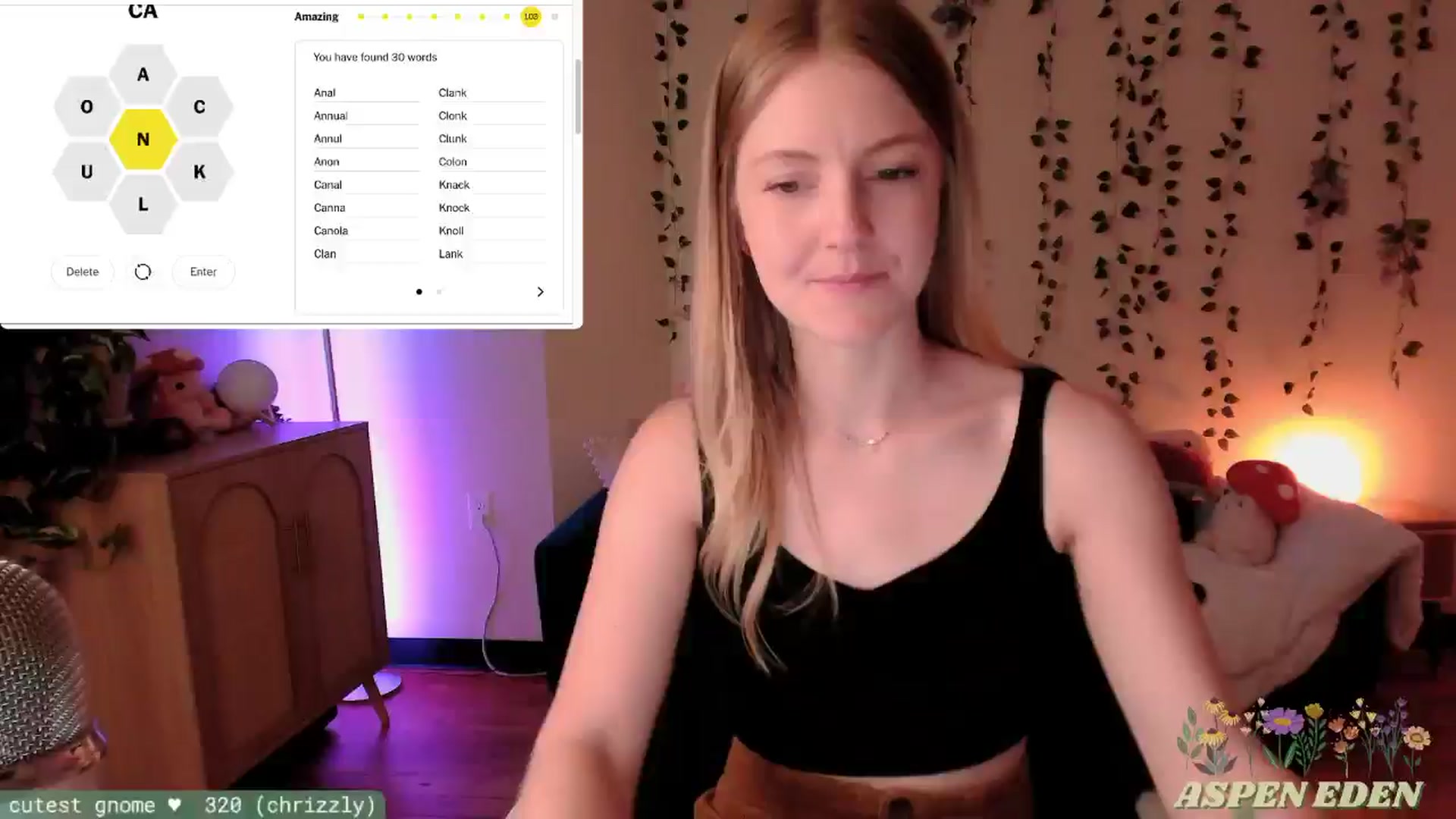 Gallery image thumbnail from AspenEden's myfreecams stream on, 05/11/2024, 02:52 image 8 of 20