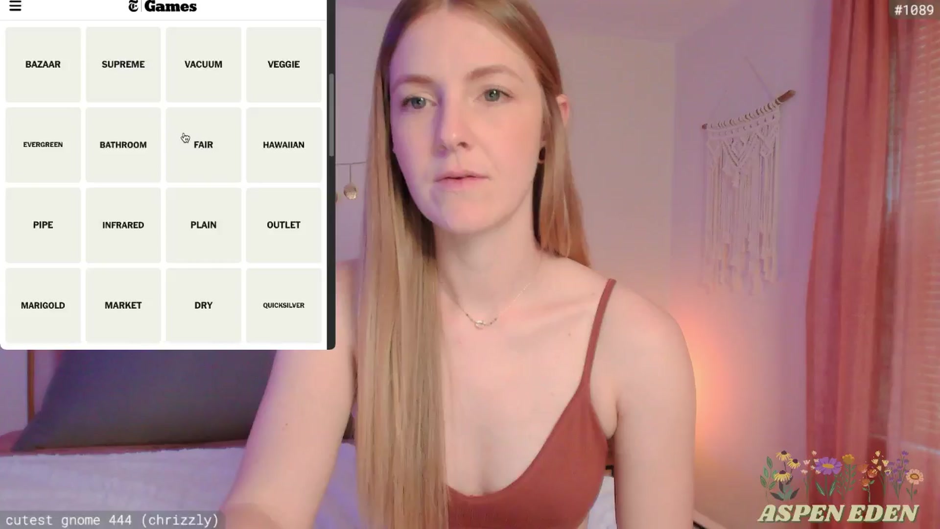 Gallery image thumbnail from AspenEden's myfreecams stream on, 05/14/2025, 24:01 image 6 of 20
