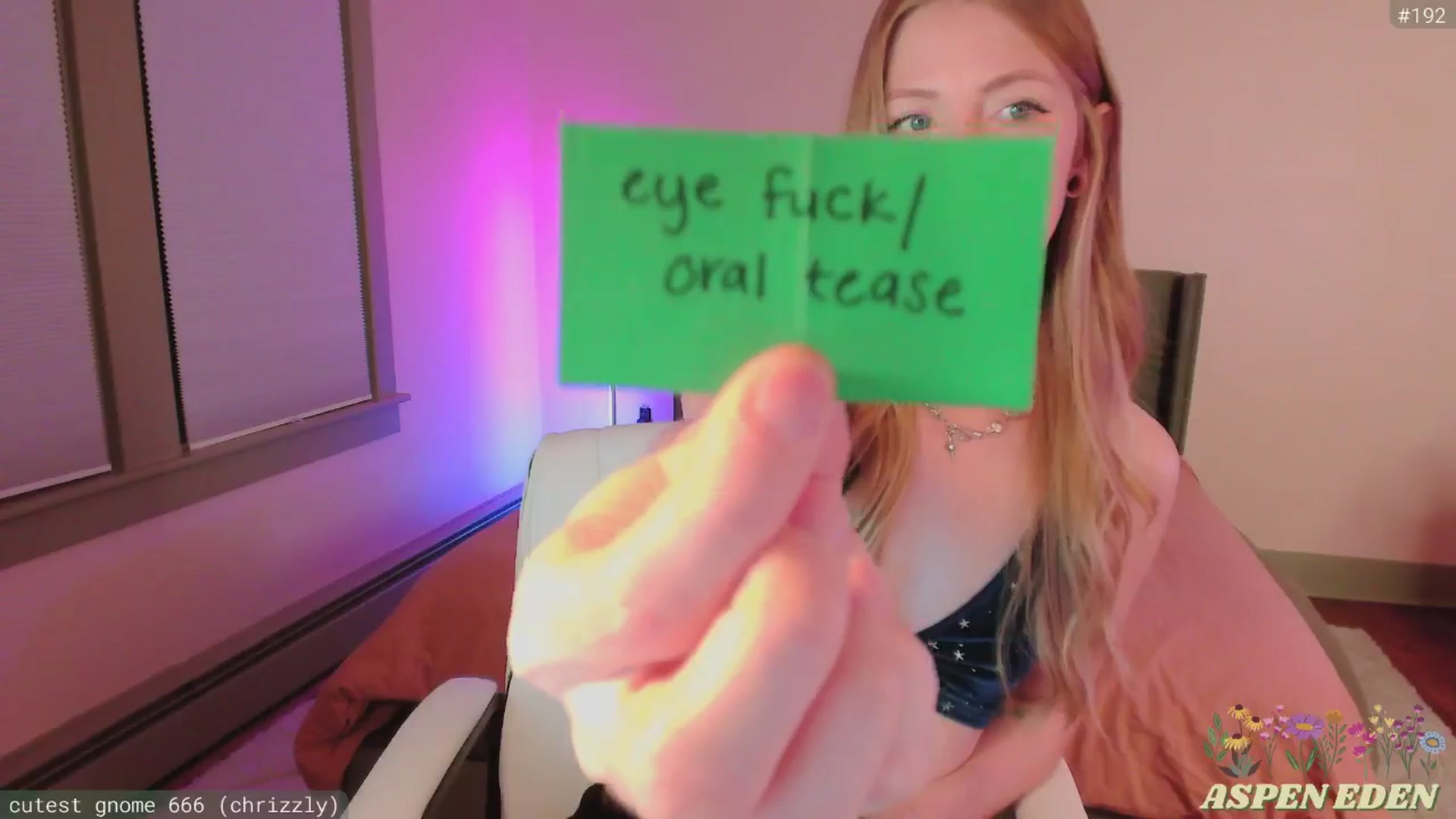 Gallery image thumbnail from AspenEden's myfreecams stream on, 11/03/2025, 01:25 image 7 of 20