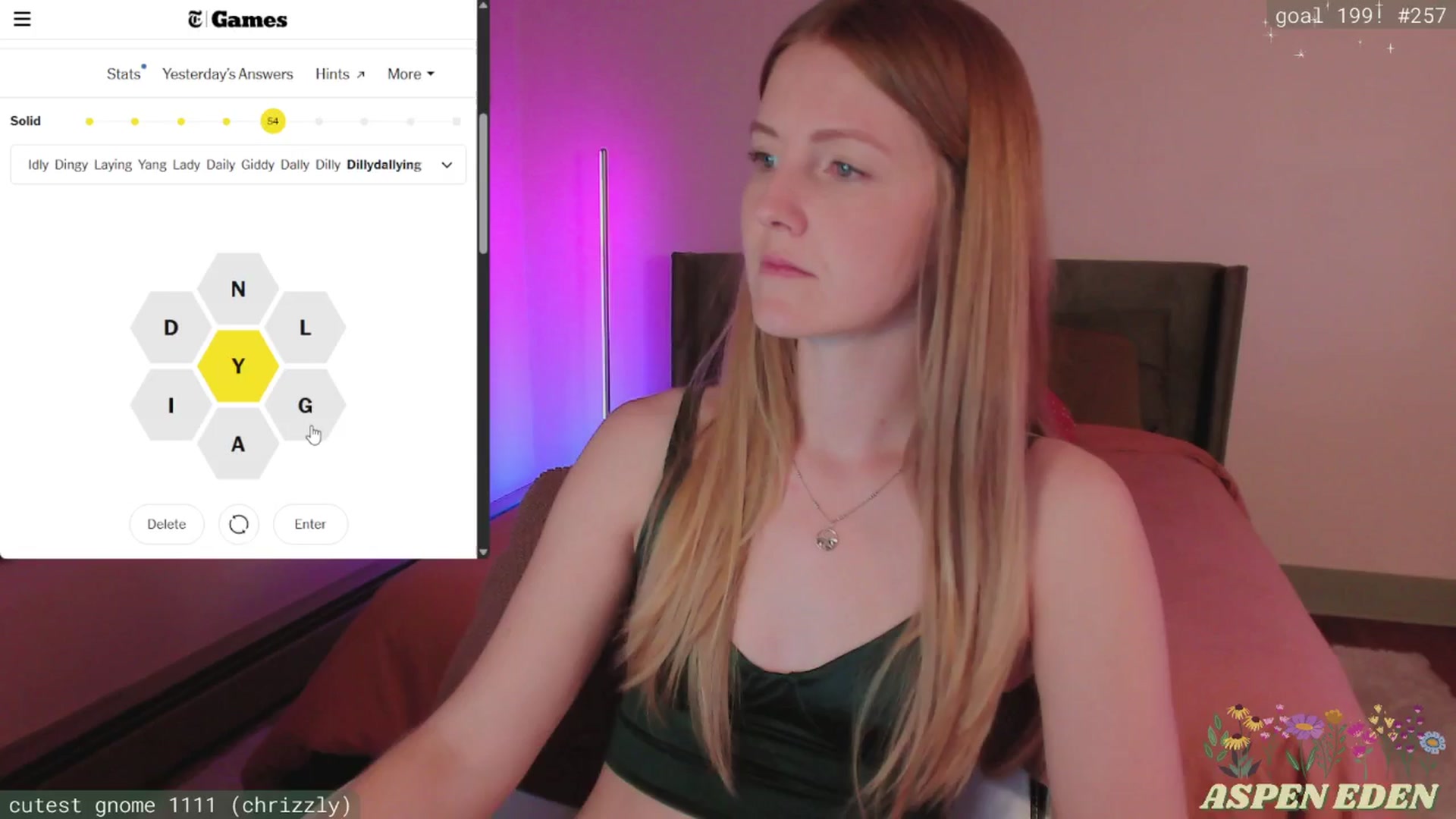 Gallery image thumbnail from AspenEden's myfreecams stream on, 11/12/2025, 02:36 image 8 of 20