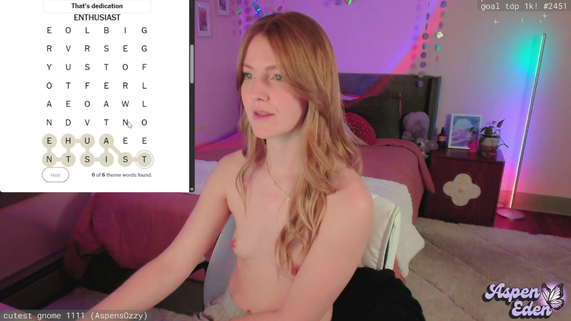 Gallery image thumbnail from AspenEden's myfreecams stream on, 03/07/2026, 04:08 image 6 of 20