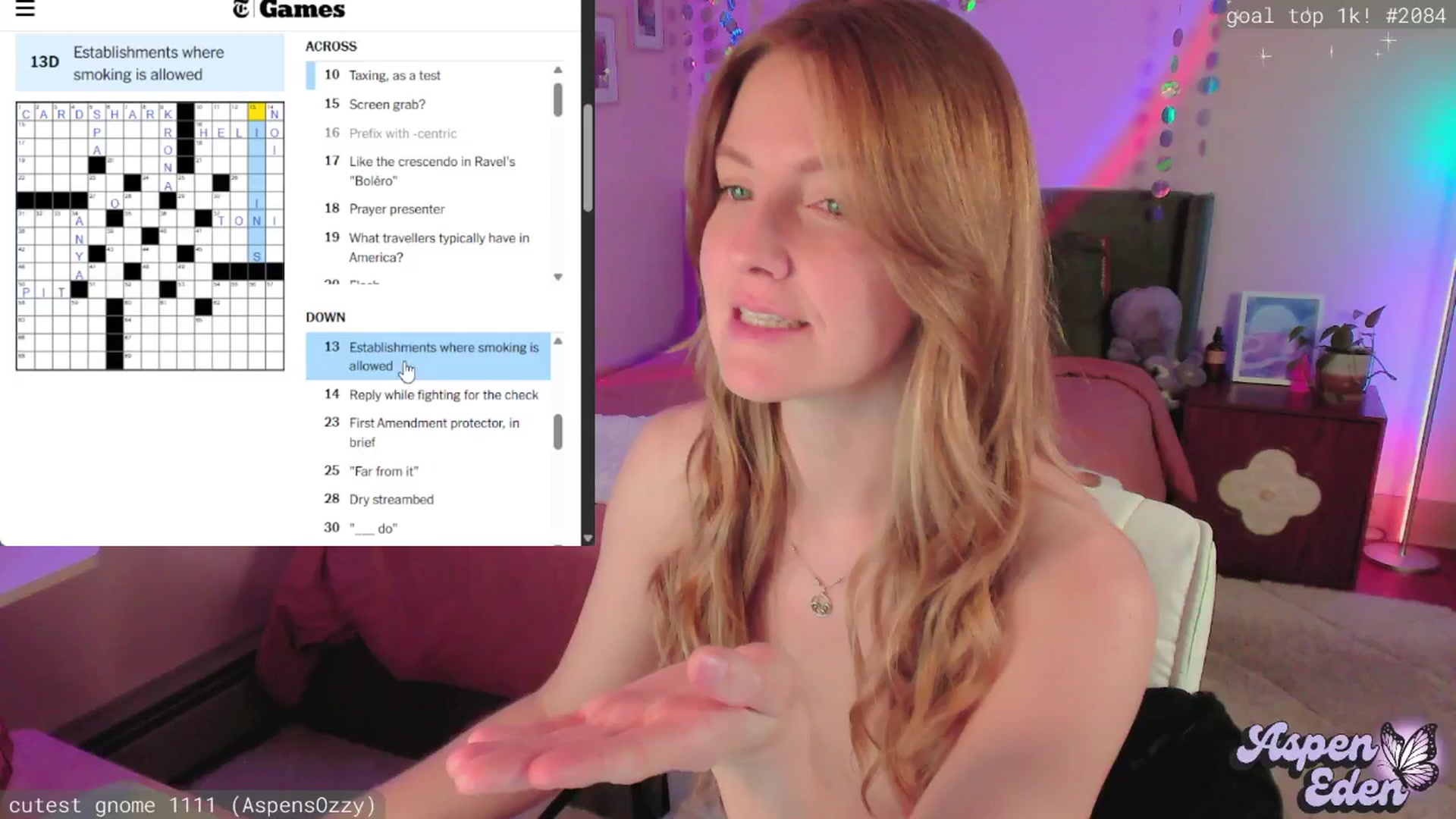 Gallery image thumbnail from AspenEden's myfreecams stream on, 03/07/2026, 04:08 image 14 of 20