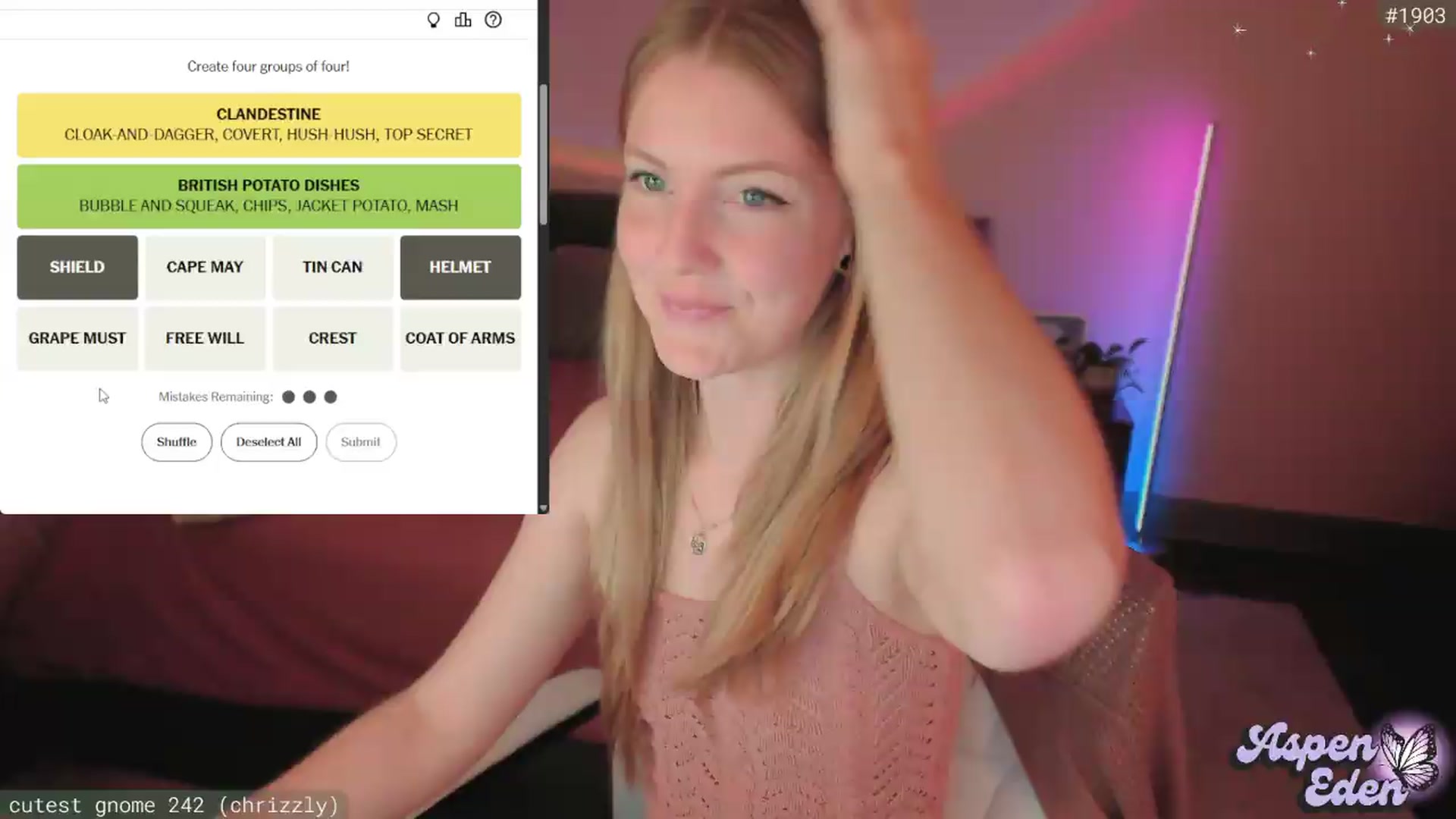 Gallery image thumbnail from AspenEden's myfreecams stream on, 06/03/2026, 02:33 image 2 of 20
