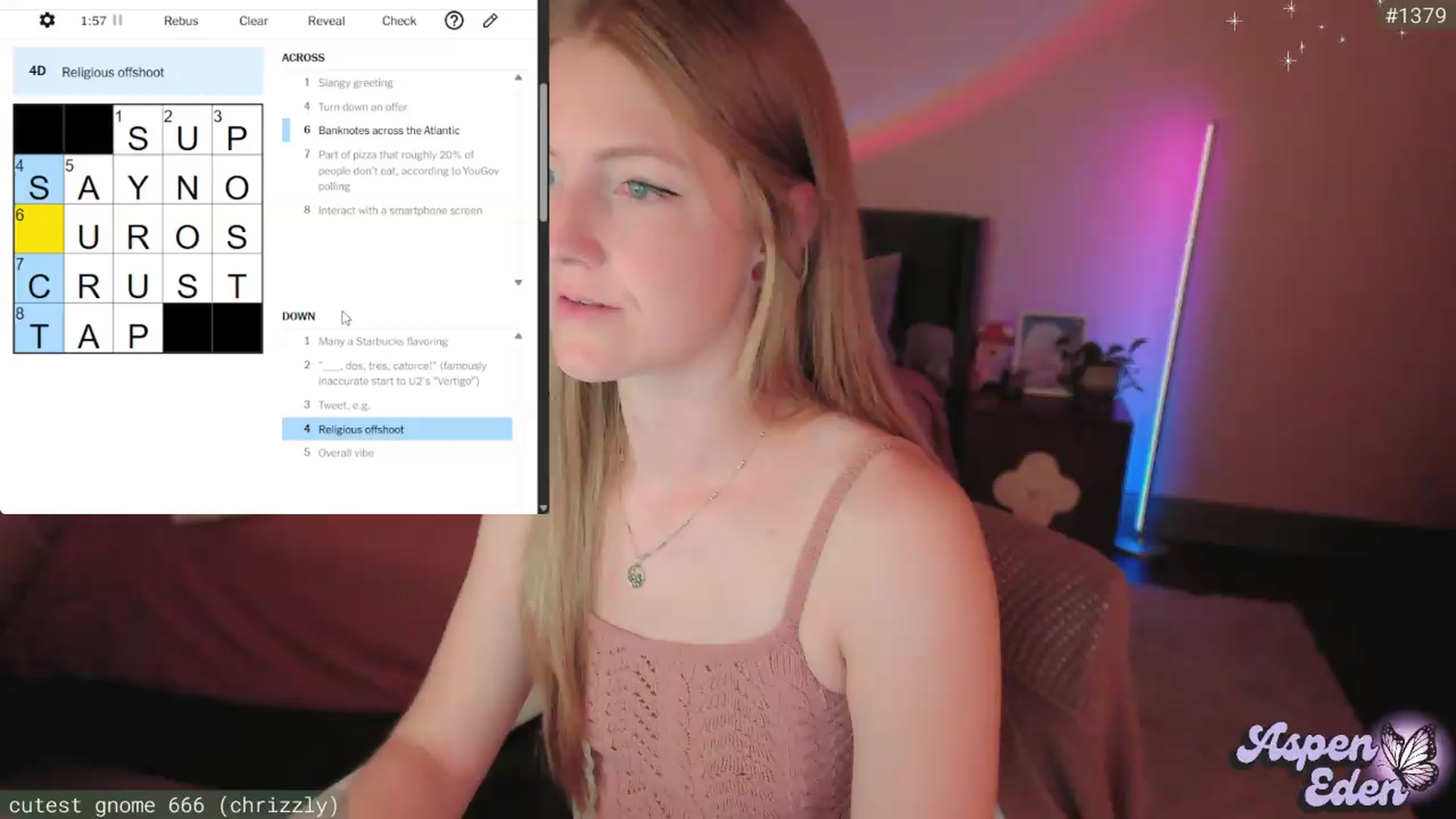 Gallery image thumbnail from AspenEden's myfreecams stream on, 06/03/2026, 02:33 image 3 of 20