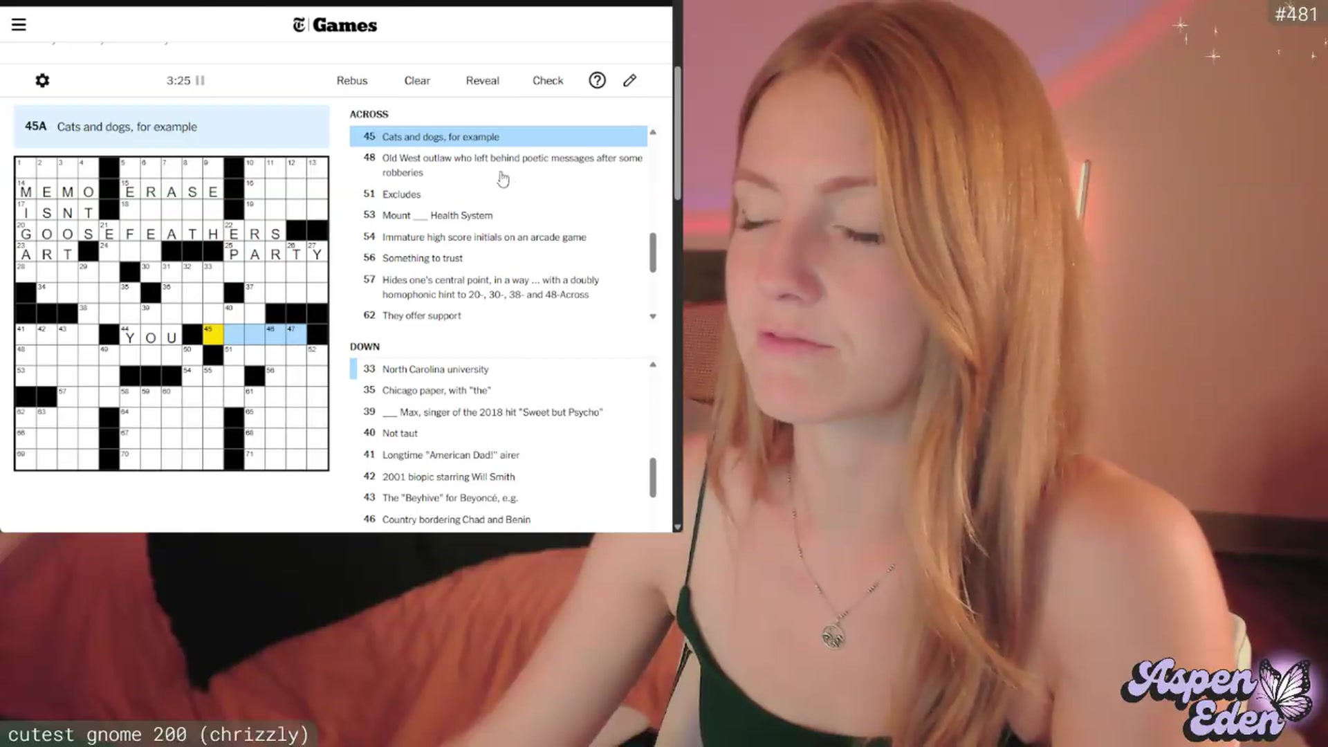 Gallery image thumbnail from AspenEden's myfreecams stream on, 08/20/2026, 01:46 image 7 of 20