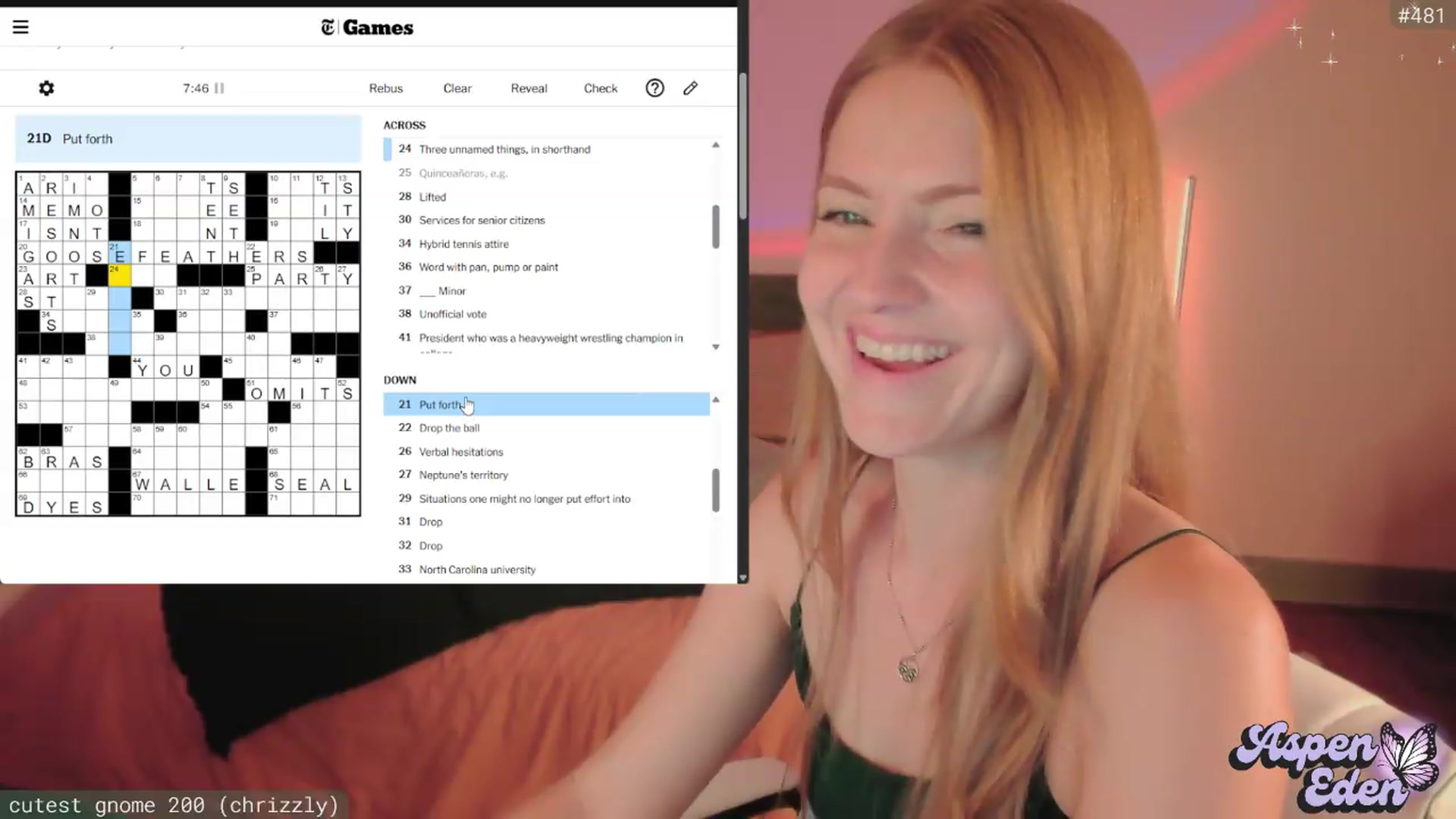 Gallery image thumbnail from AspenEden's myfreecams stream on, 08/20/2026, 01:46 image 8 of 20