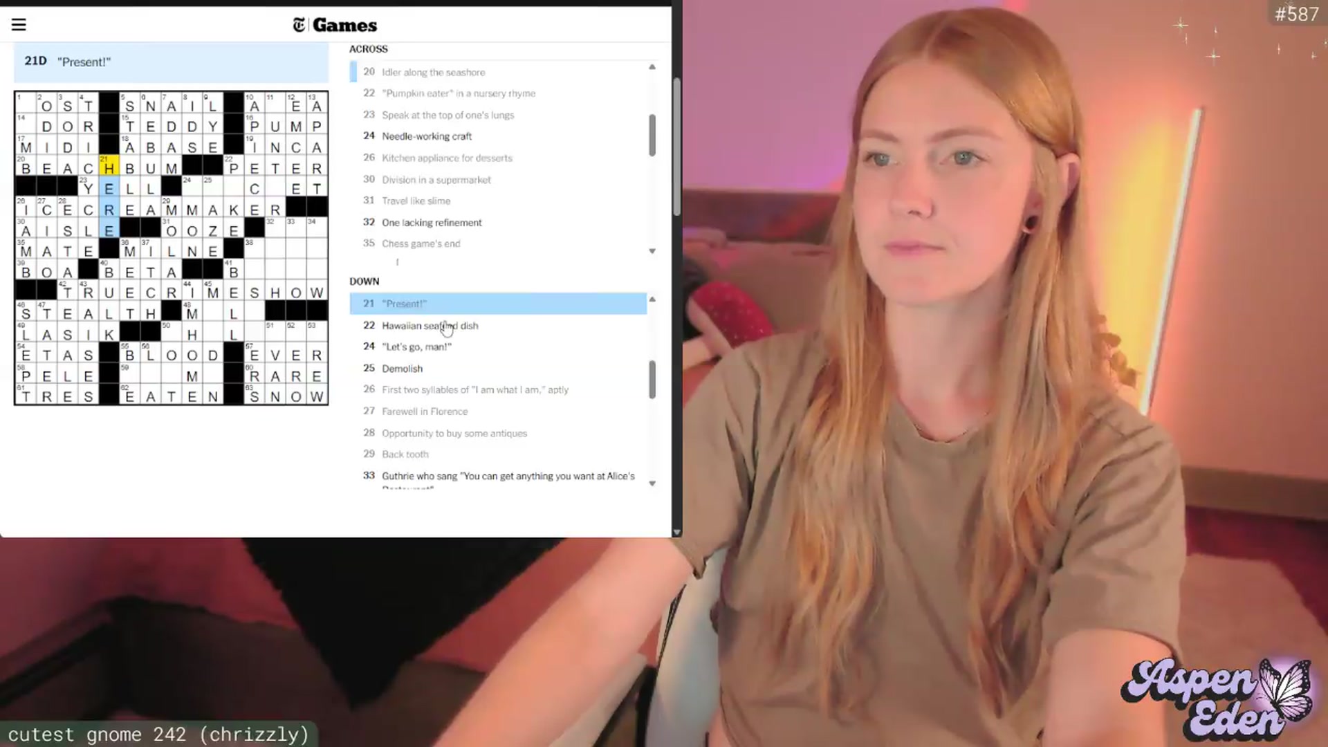 Gallery image thumbnail from AspenEden's myfreecams stream on, 08/30/2026, 02:34 image 11 of 20