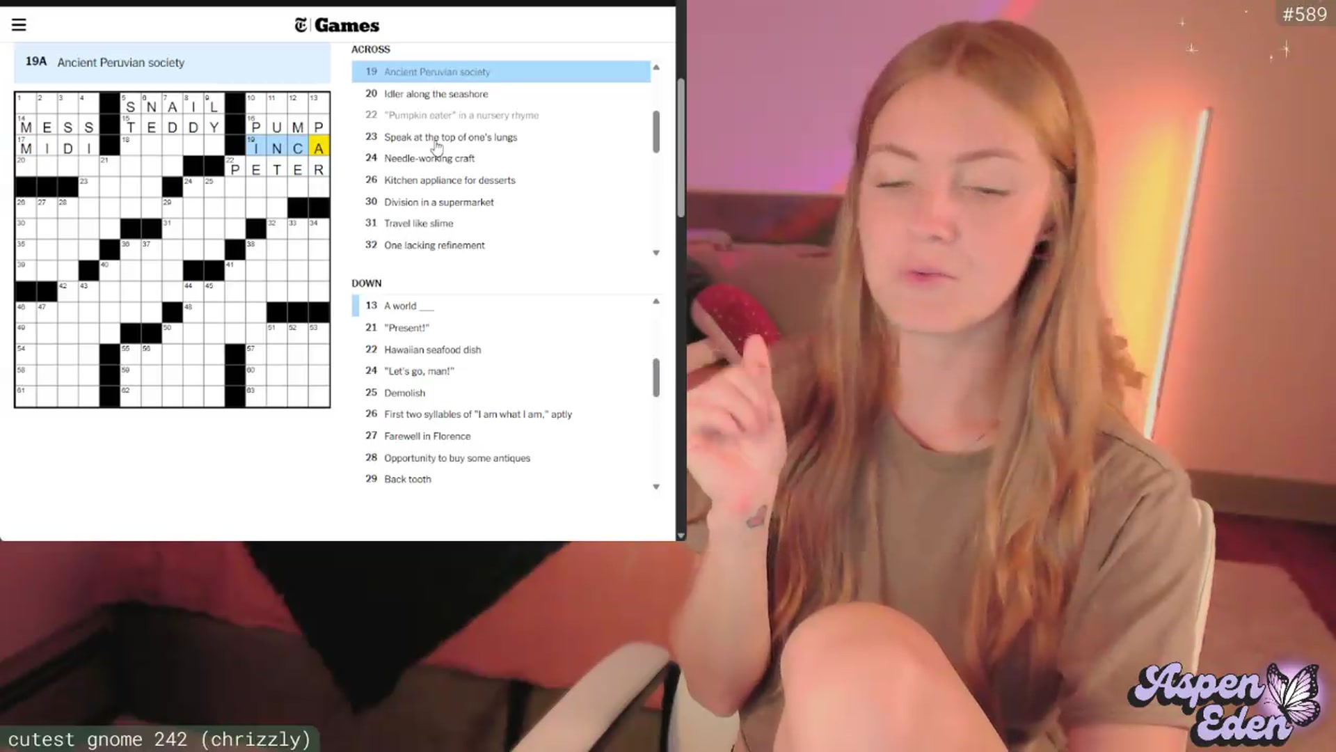 Gallery image thumbnail from AspenEden's myfreecams stream on, 08/30/2026, 02:34 image 9 of 20