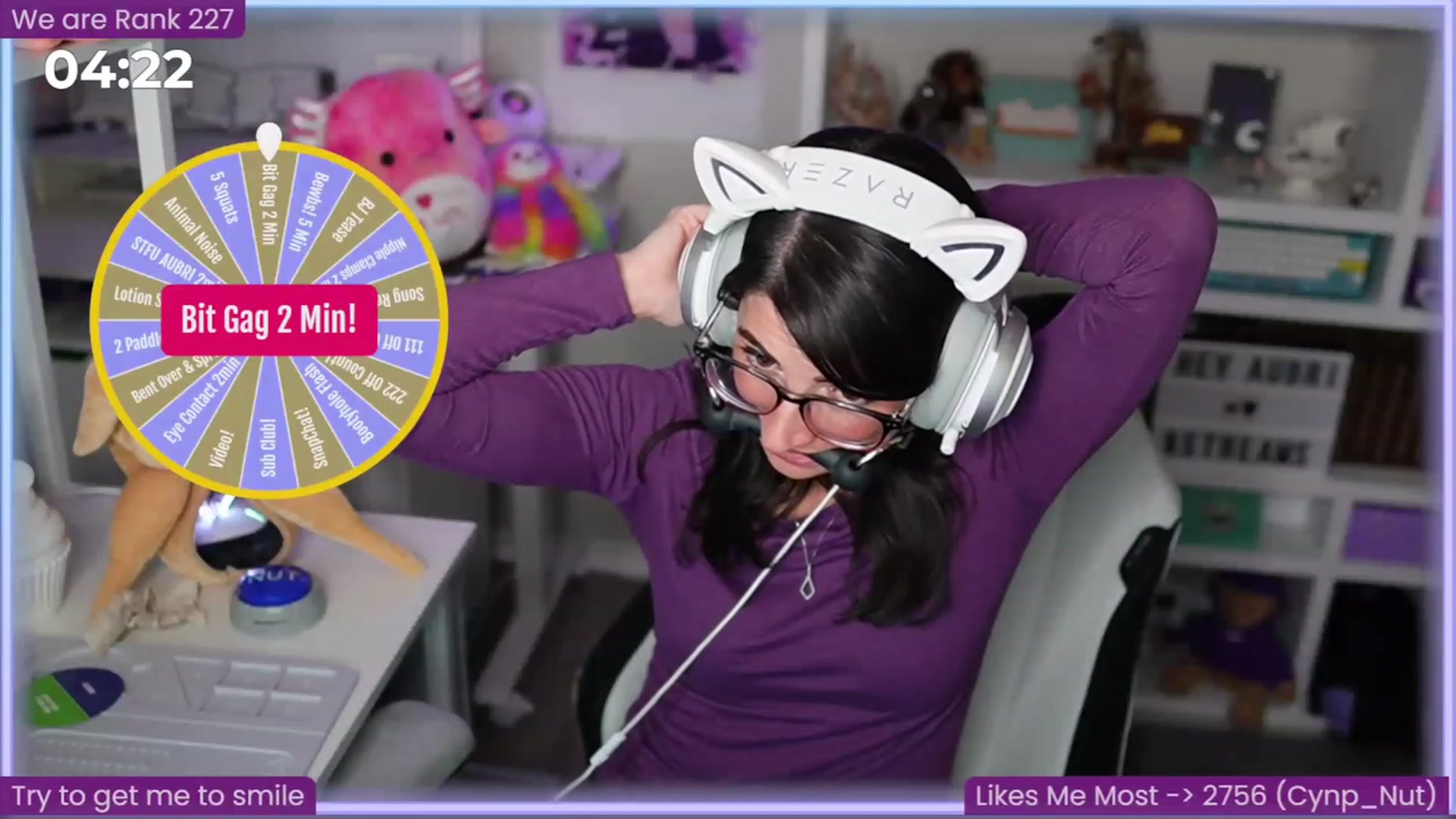 Gallery image thumbnail from AubriToffee's myfreecams stream on, 02/15/2023, 02:50 image 18 of 20