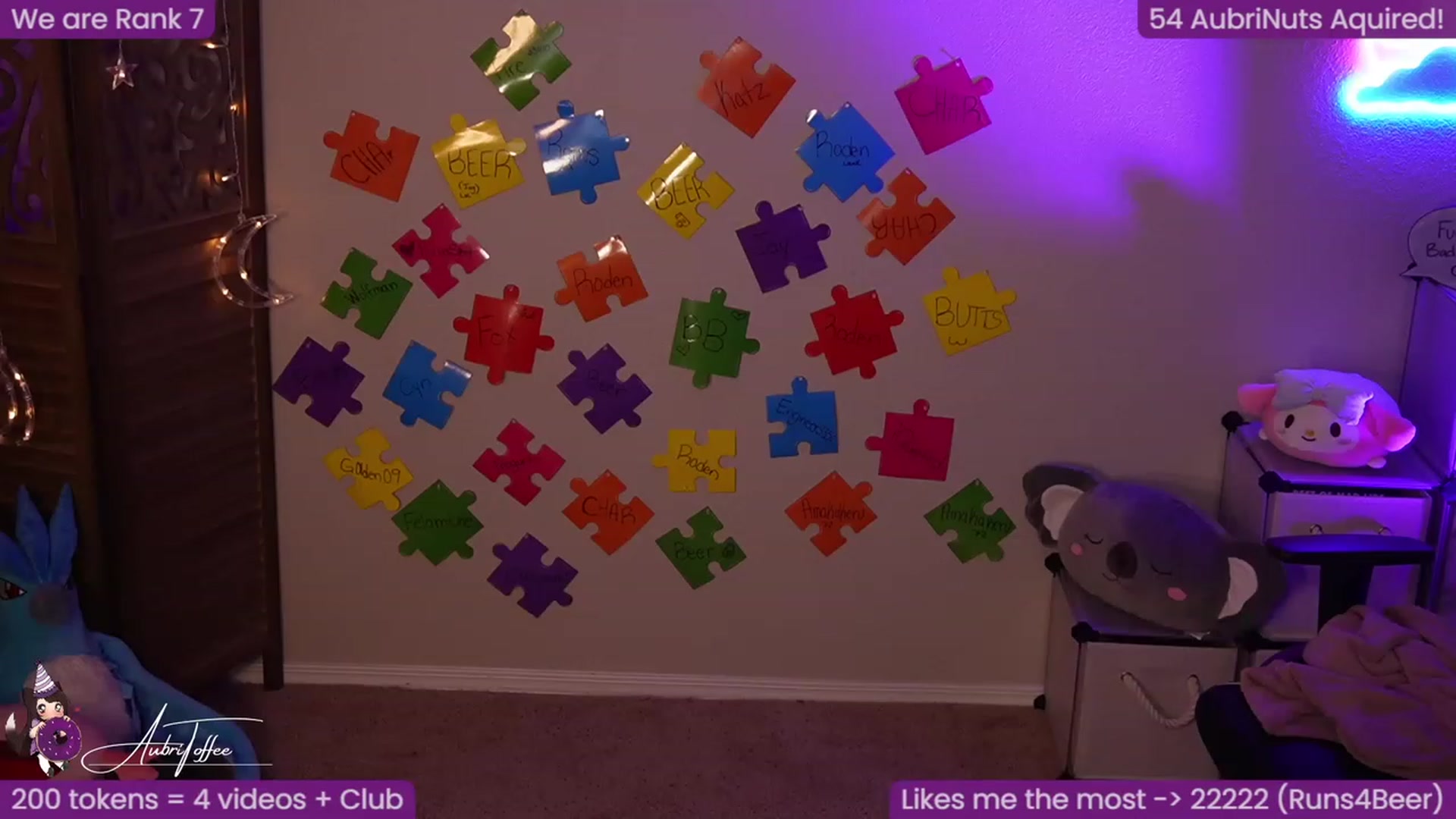 Gallery image thumbnail from AubriToffee's myfreecams stream on, 05/10/2023, 05:08 image 3 of 20