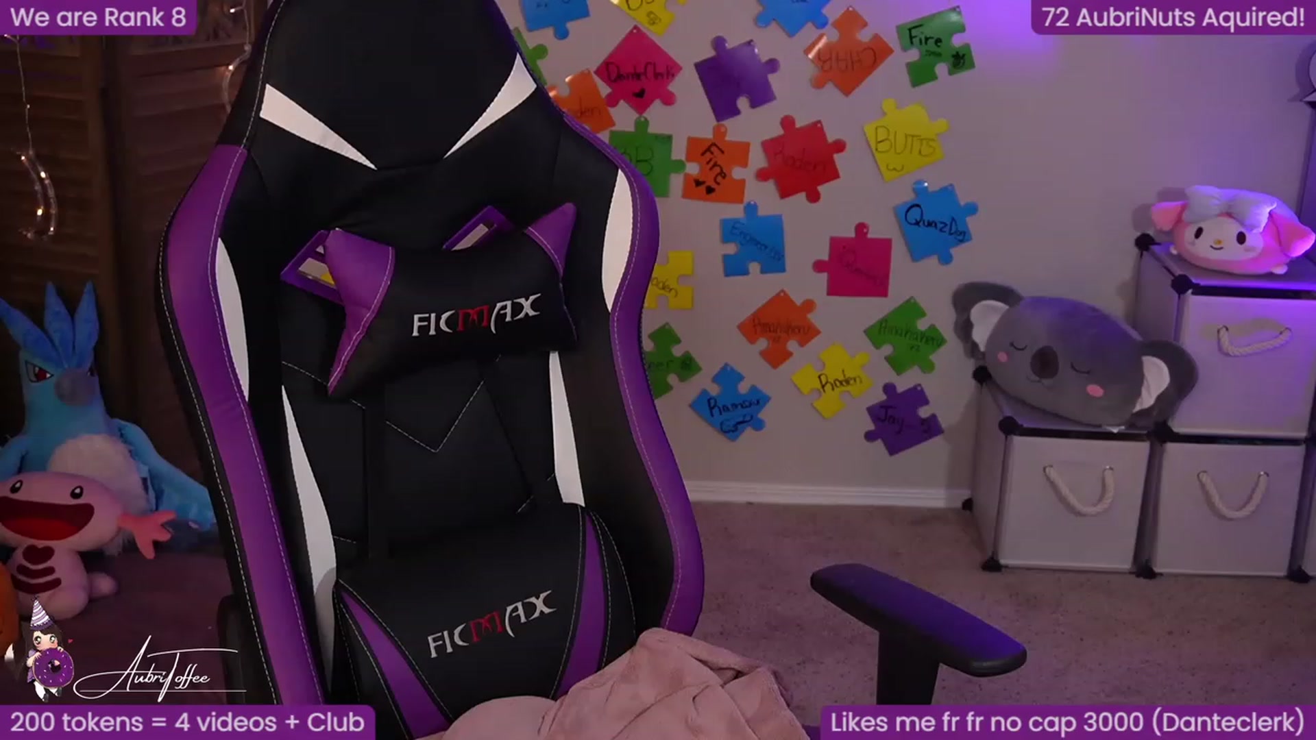 Gallery image thumbnail from AubriToffee's myfreecams stream on, 05/13/2023, 06:39 image 15 of 20