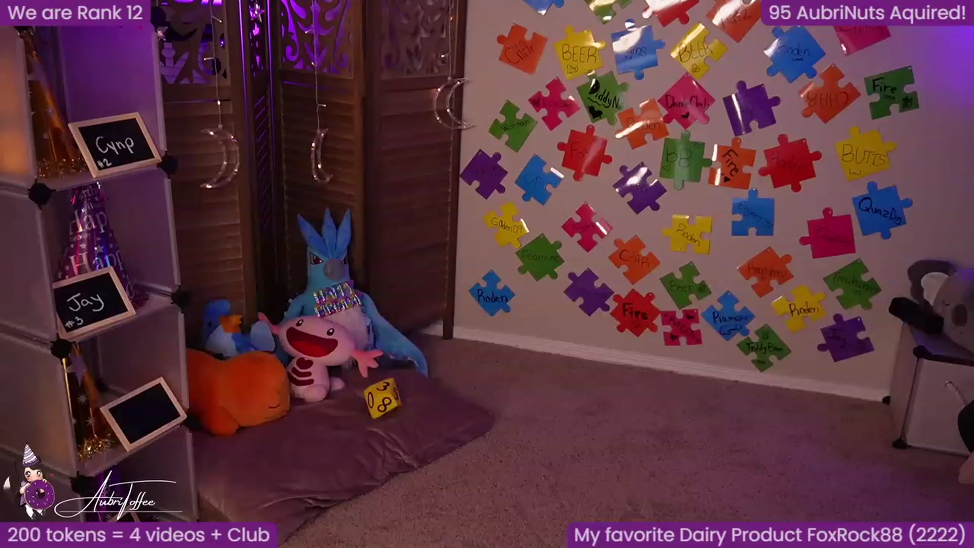 Gallery image thumbnail from AubriToffee's myfreecams stream on, 05/27/2023, 03:39 image 15 of 20