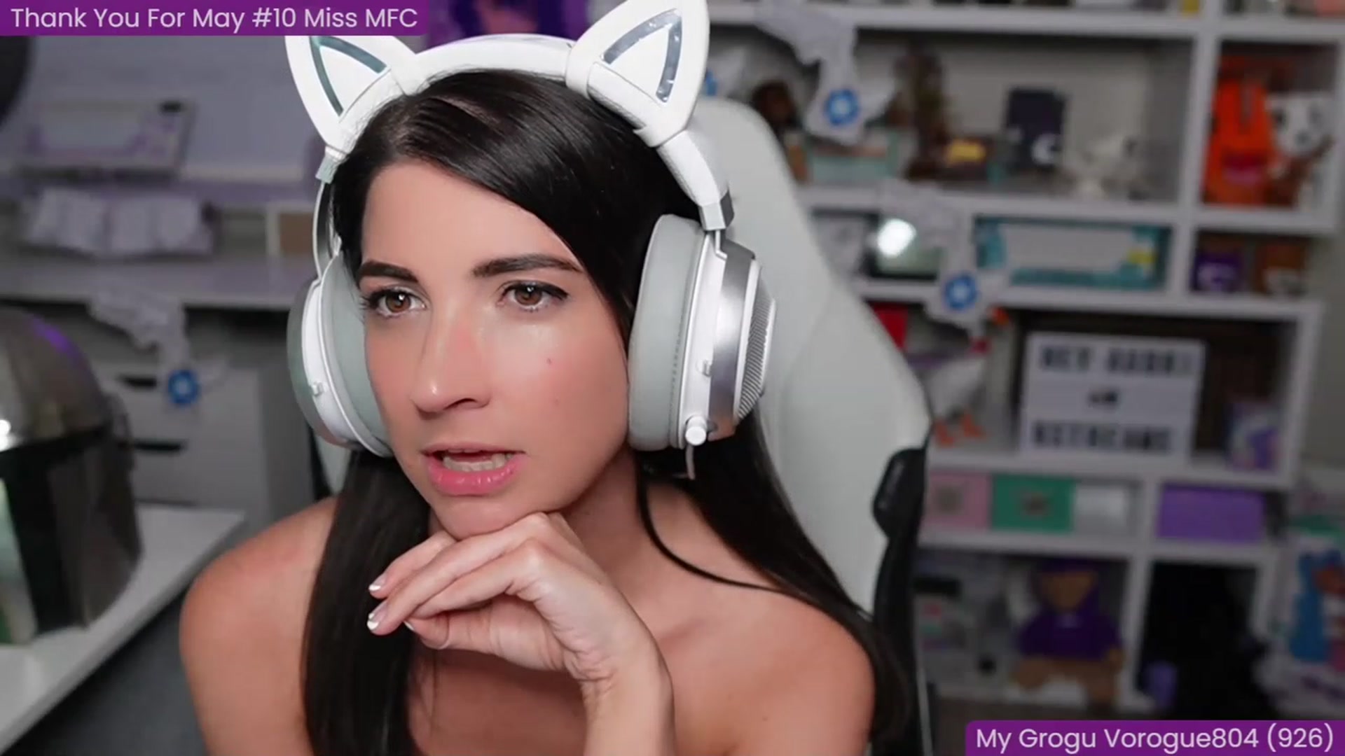 Gallery image thumbnail from AubriToffee's myfreecams stream on, 06/14/2023, 04:39 image 10 of 20