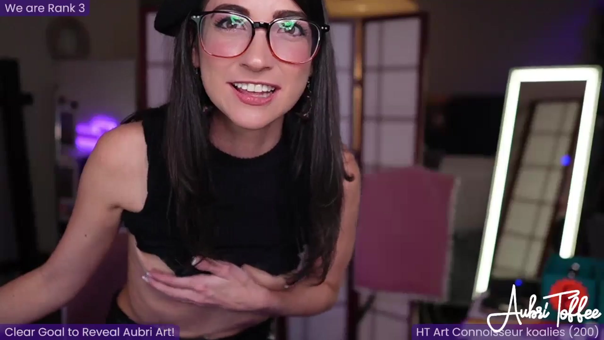 Gallery image thumbnail from AubriToffee's myfreecams stream on, 05/04/2024, 03:54 image 13 of 20