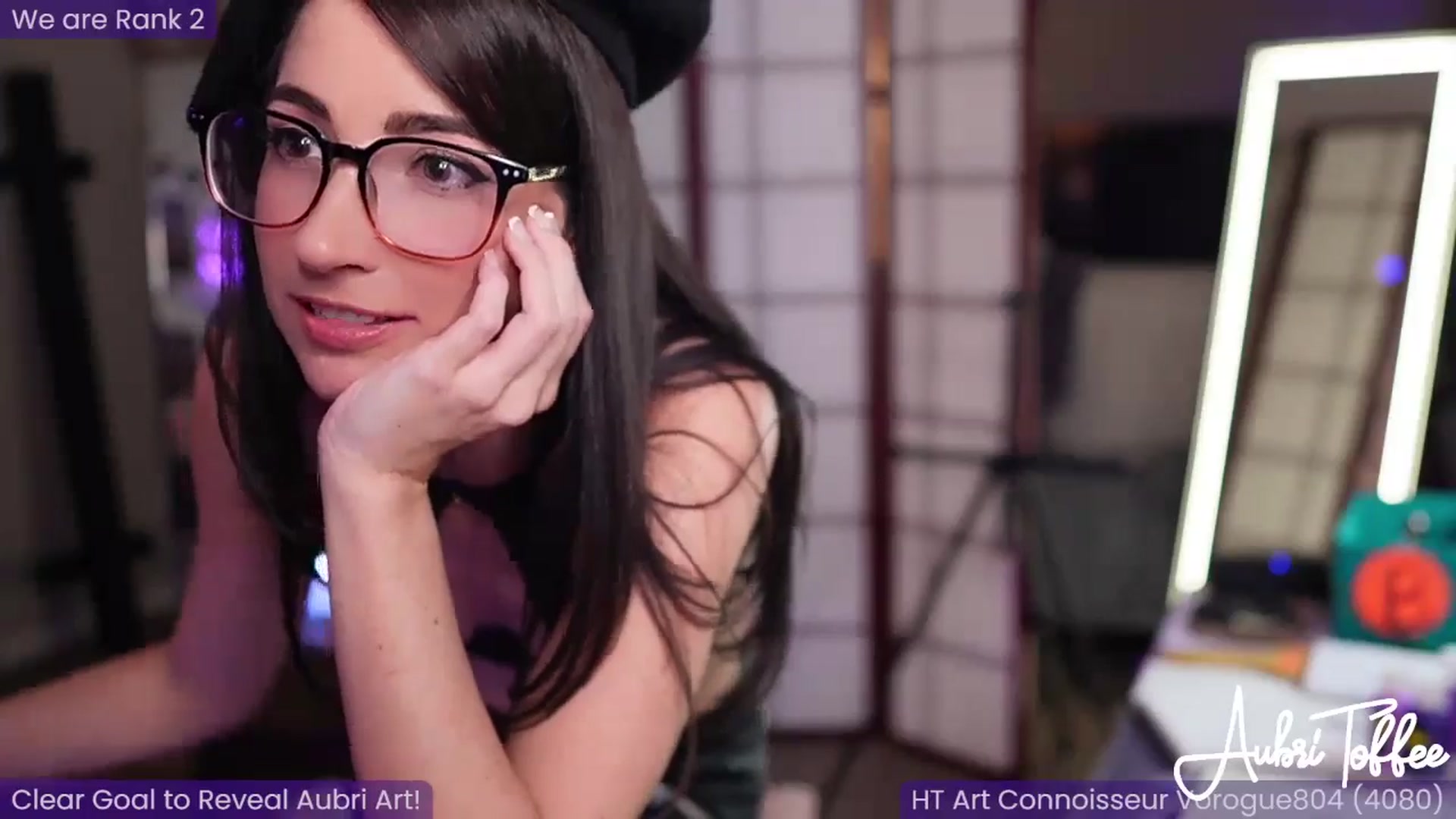 Gallery image thumbnail from AubriToffee's myfreecams stream on, 05/04/2024, 04:20 image 17 of 20