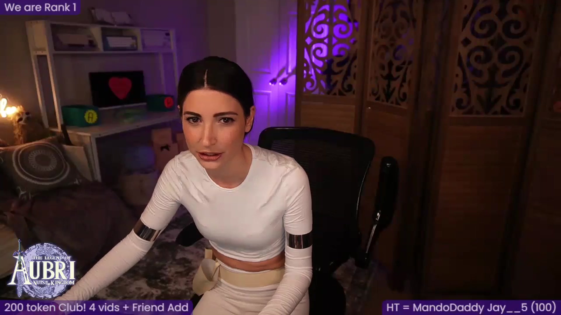 Gallery image thumbnail from AubriToffee's myfreecams stream on, 05/05/2024, 03:08 image 5 of 20