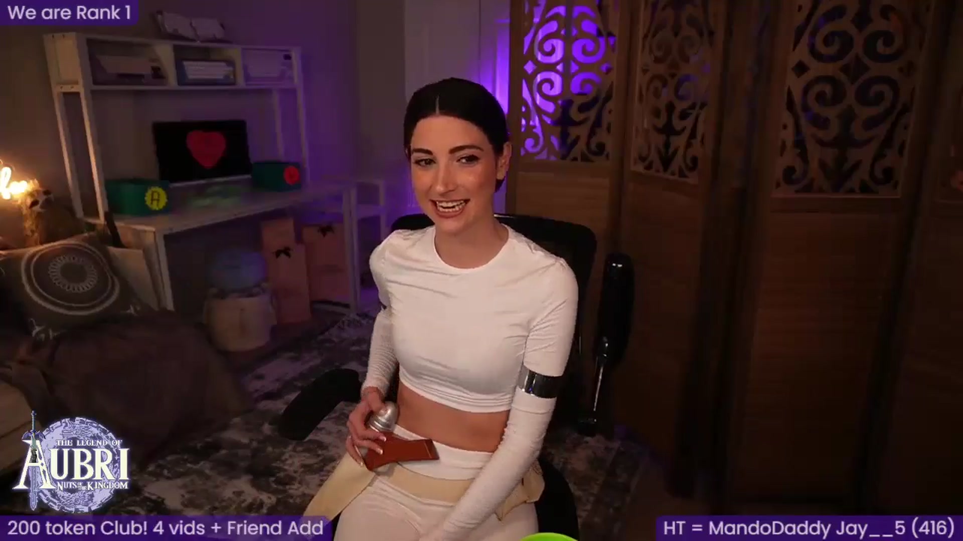 Gallery image thumbnail from AubriToffee's myfreecams stream on, 05/05/2024, 03:08 image 16 of 20
