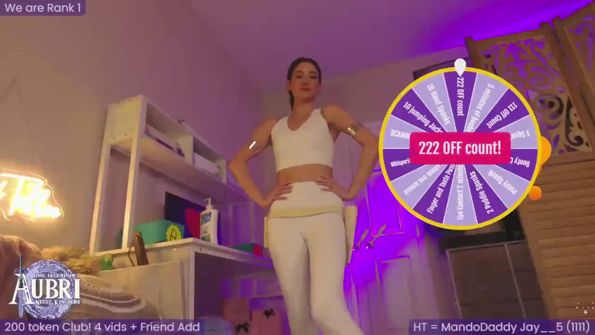 Gallery image thumbnail from AubriToffee's myfreecams stream on, 05/05/2024, 03:58 image 18 of 20