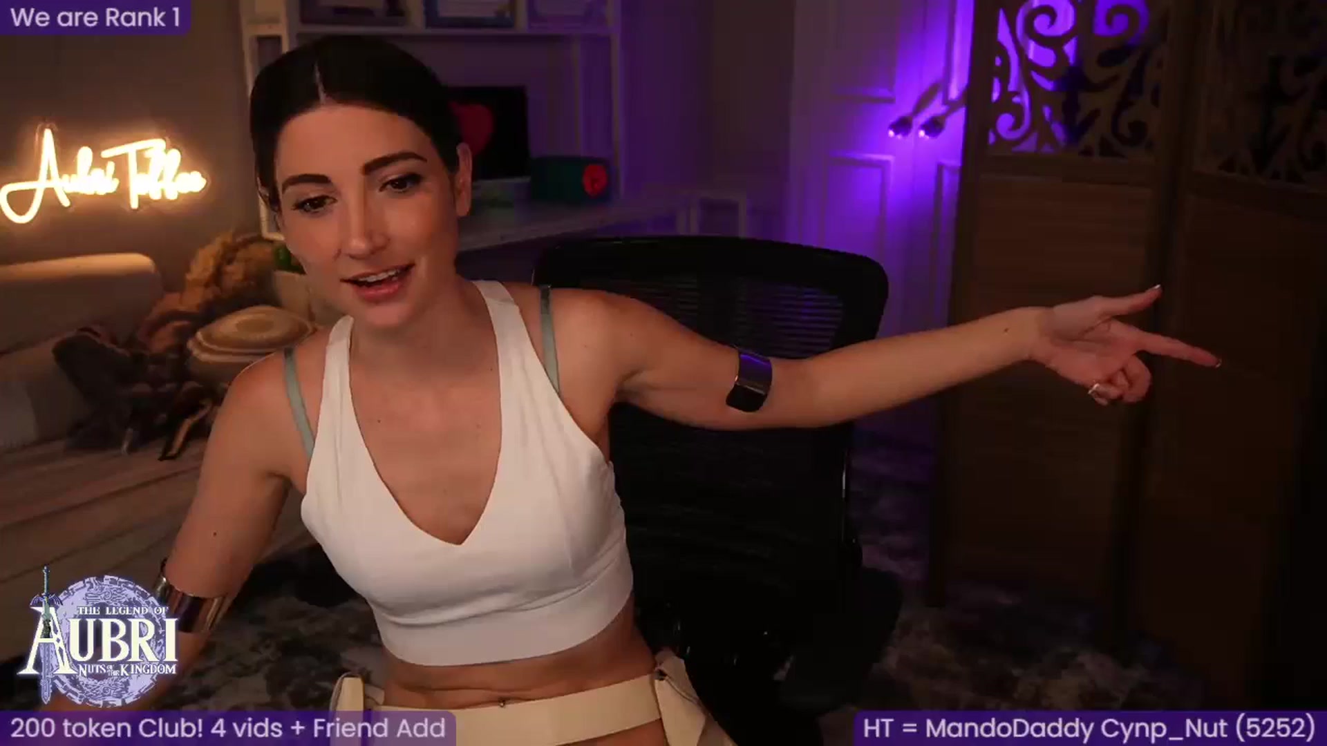 Gallery image thumbnail from AubriToffee's myfreecams stream on, 05/05/2024, 06:51 image 4 of 20