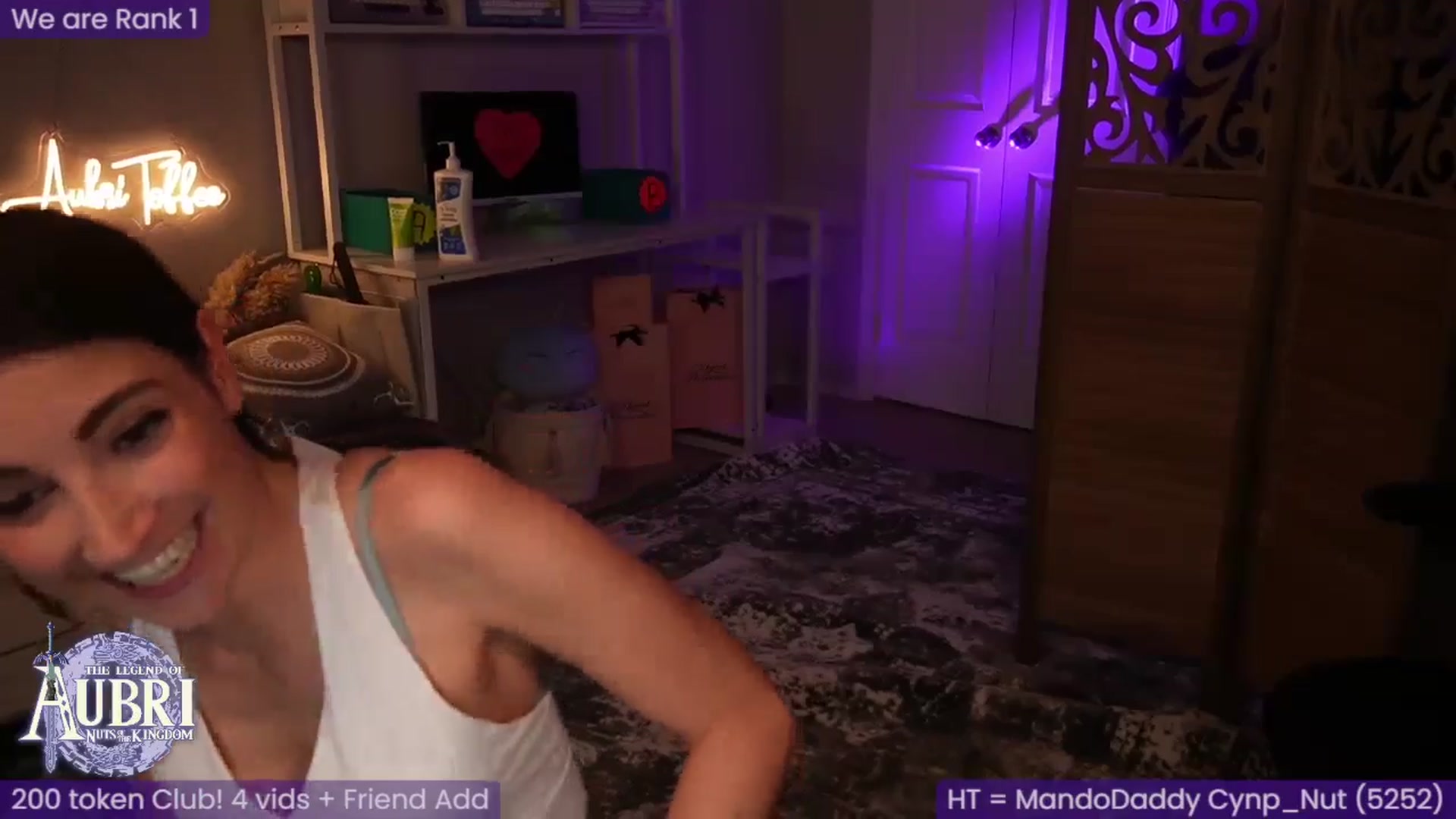 Gallery image thumbnail from AubriToffee's myfreecams stream on, 05/05/2024, 06:51 image 8 of 20