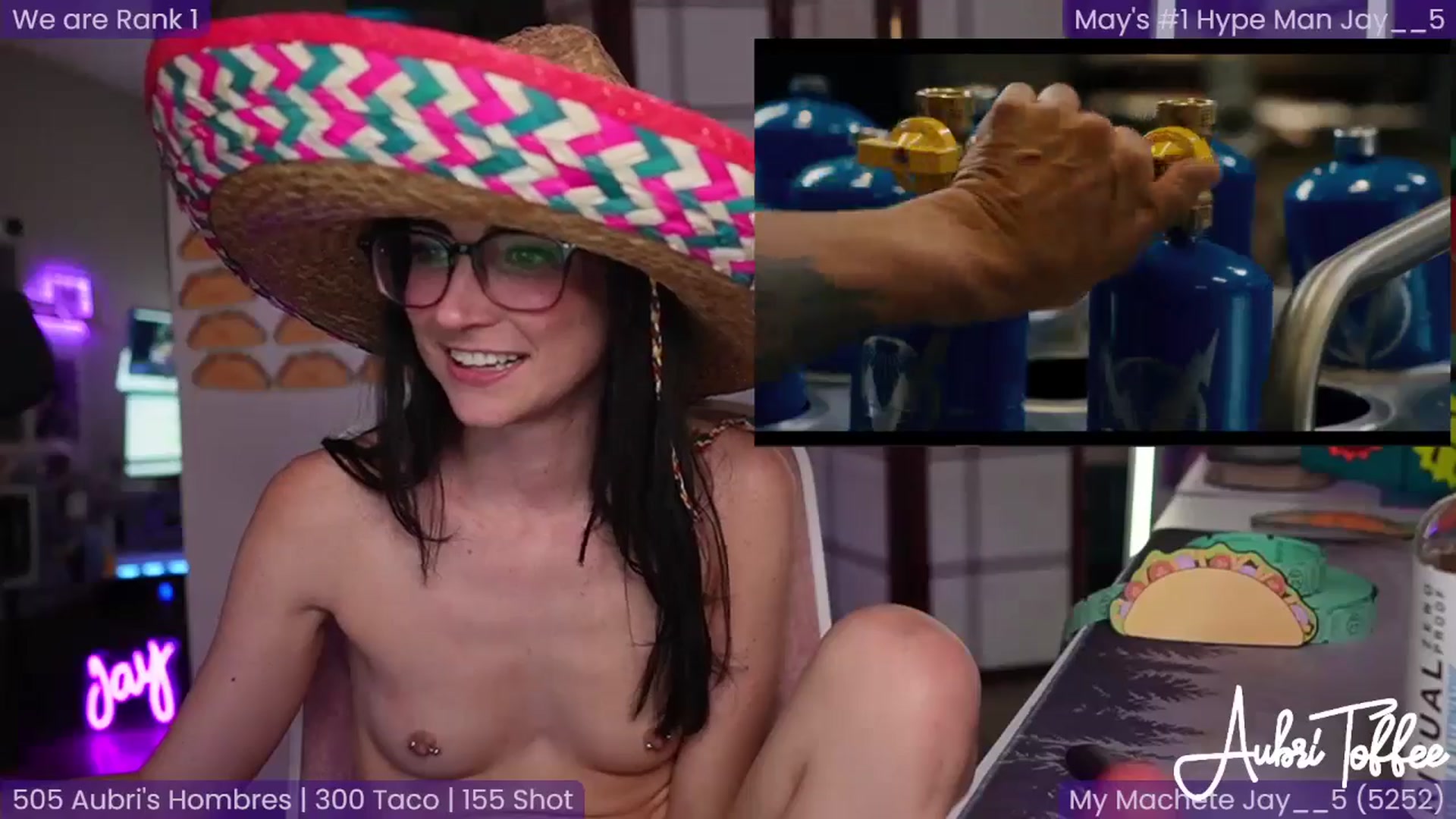 Gallery image thumbnail from AubriToffee's myfreecams stream on, 05/06/2024, 06:16 image 10 of 20