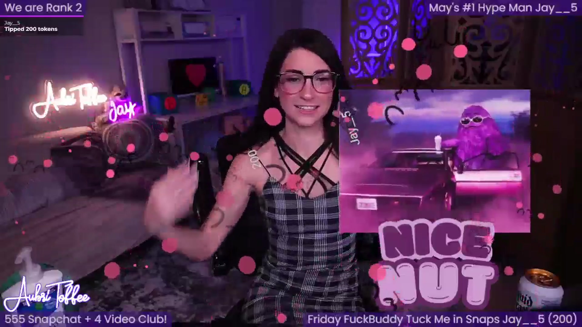 Gallery image thumbnail from AubriToffee's myfreecams stream on, 05/11/2024, 07:26 image 2 of 20