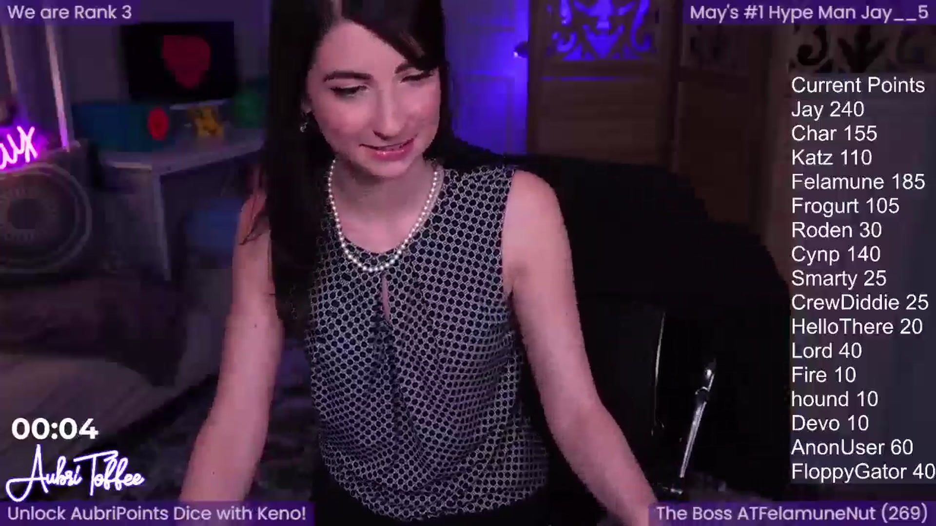 Gallery image thumbnail from AubriToffee's myfreecams stream on, 05/15/2024, 06:26 image 4 of 20