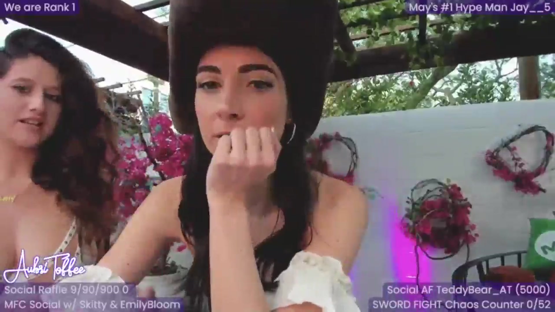 Gallery image thumbnail from AubriToffee's myfreecams stream on, 05/22/2024, 03:06 image 6 of 20