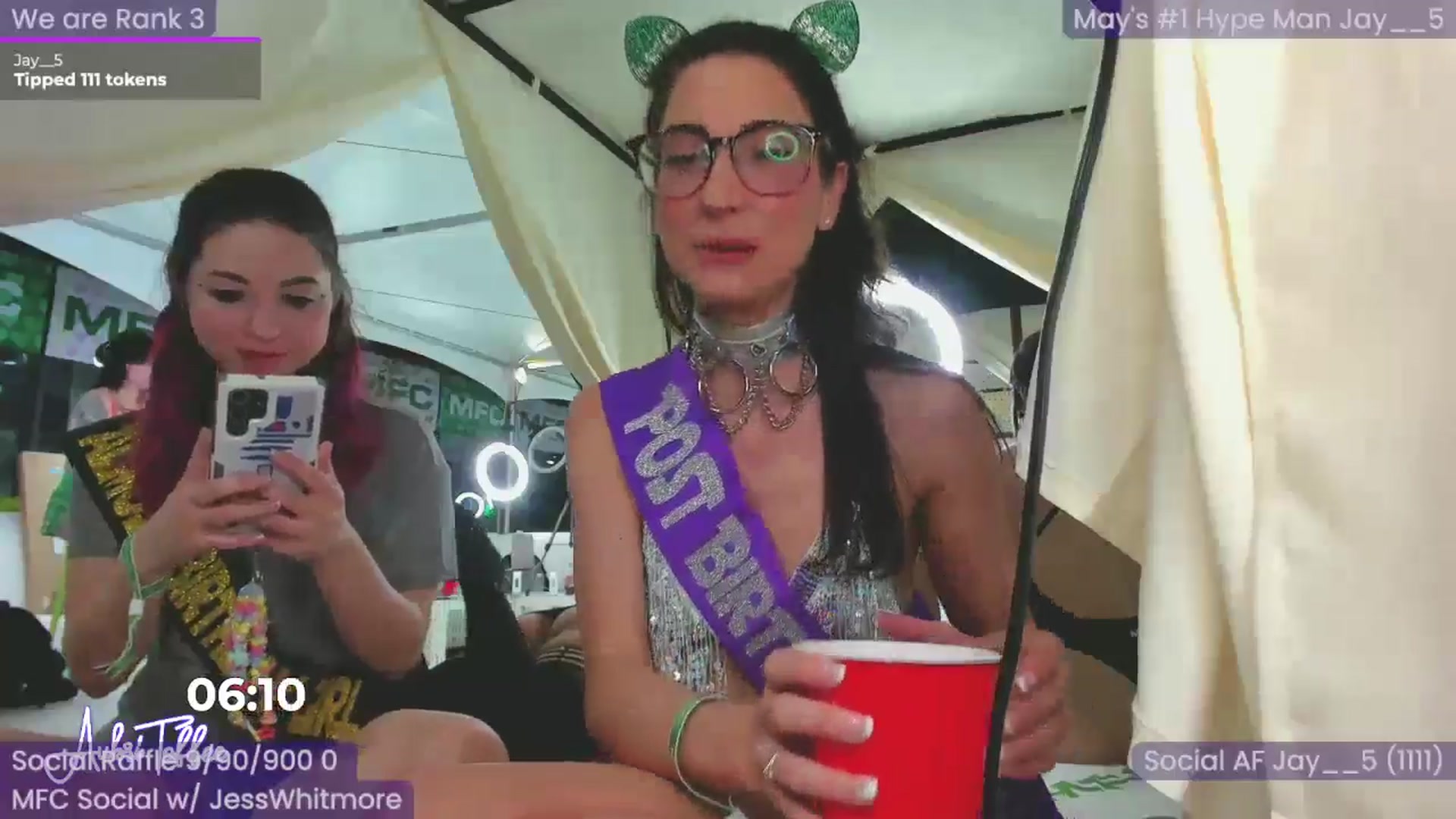 Gallery image thumbnail from AubriToffee's myfreecams stream on, 05/23/2024, 05:12 image 3 of 20