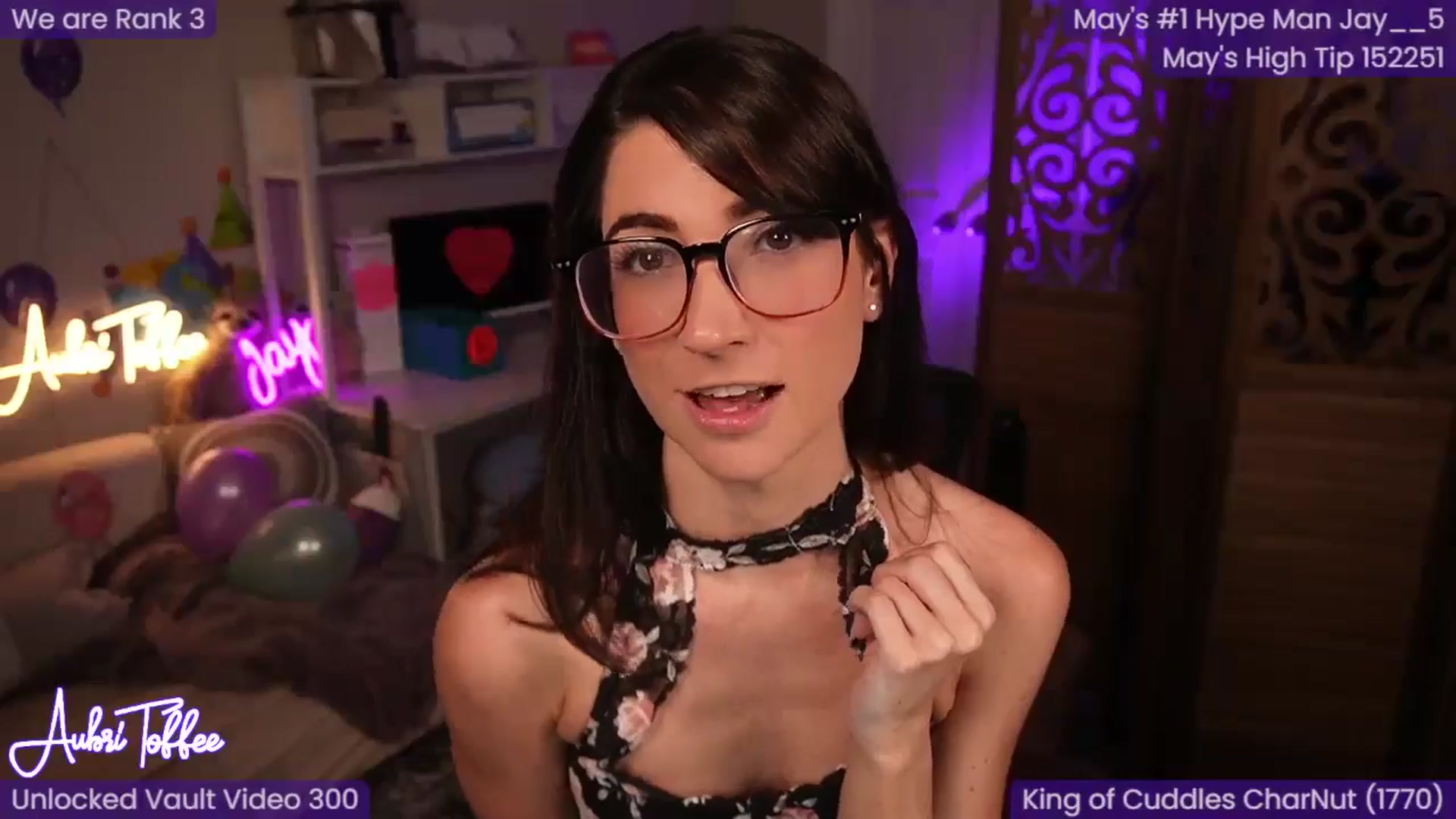 Gallery image thumbnail from AubriToffee's myfreecams stream on, 05/25/2024, 04:07 image 11 of 20