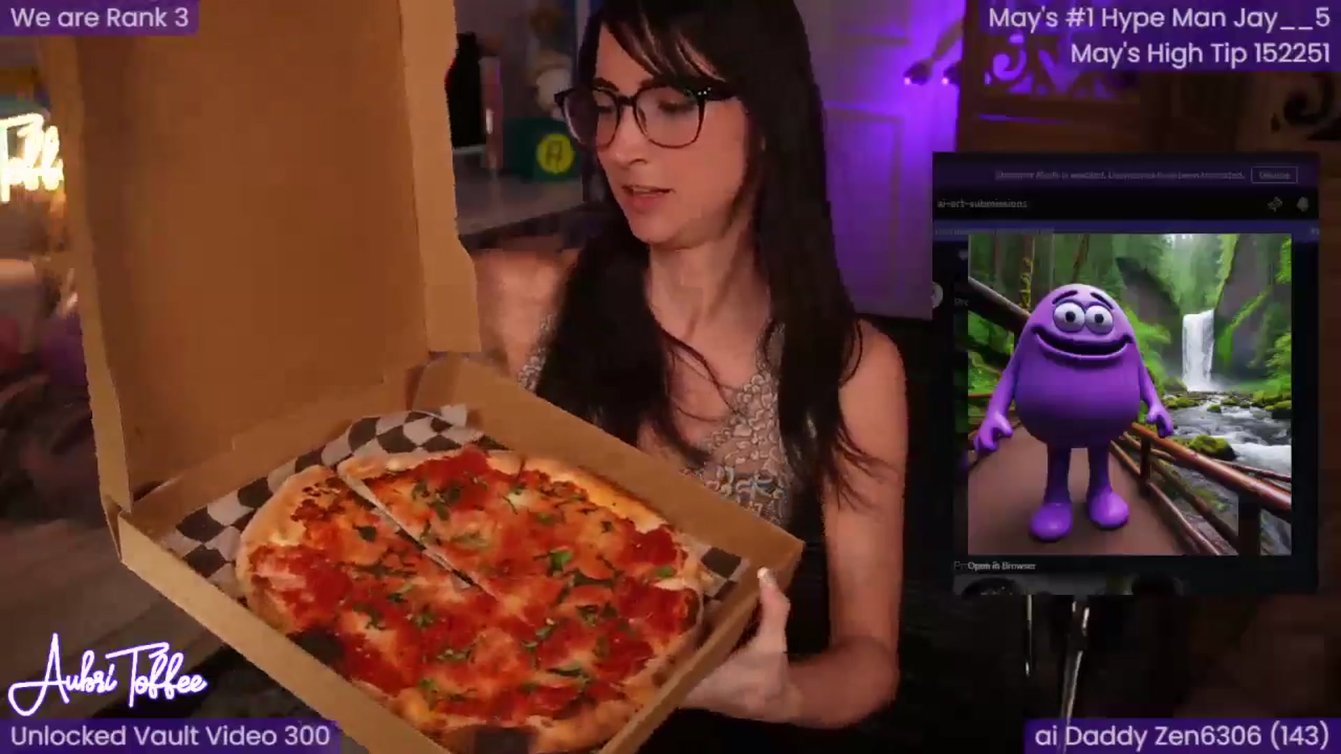 Gallery image thumbnail from AubriToffee's myfreecams stream on, 05/26/2024, 03:32 image 5 of 20