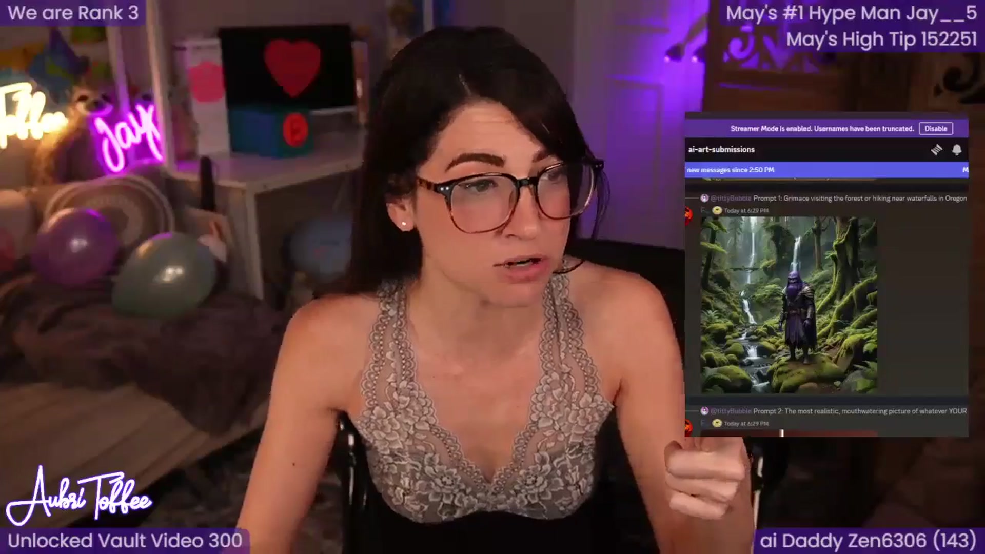 Gallery image thumbnail from AubriToffee's myfreecams stream on, 05/26/2024, 03:32 image 8 of 20