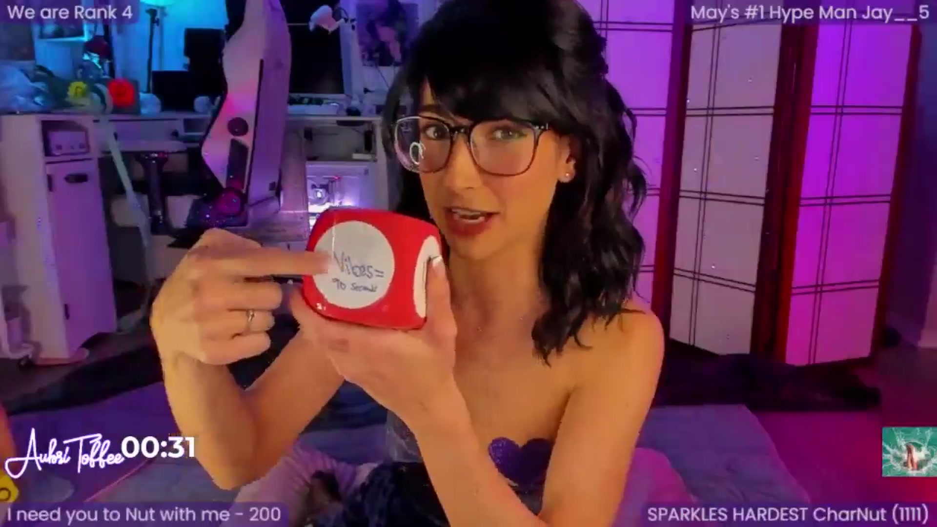 Gallery image thumbnail from AubriToffee's myfreecams stream on, 05/29/2024, 06:54 image 2 of 20