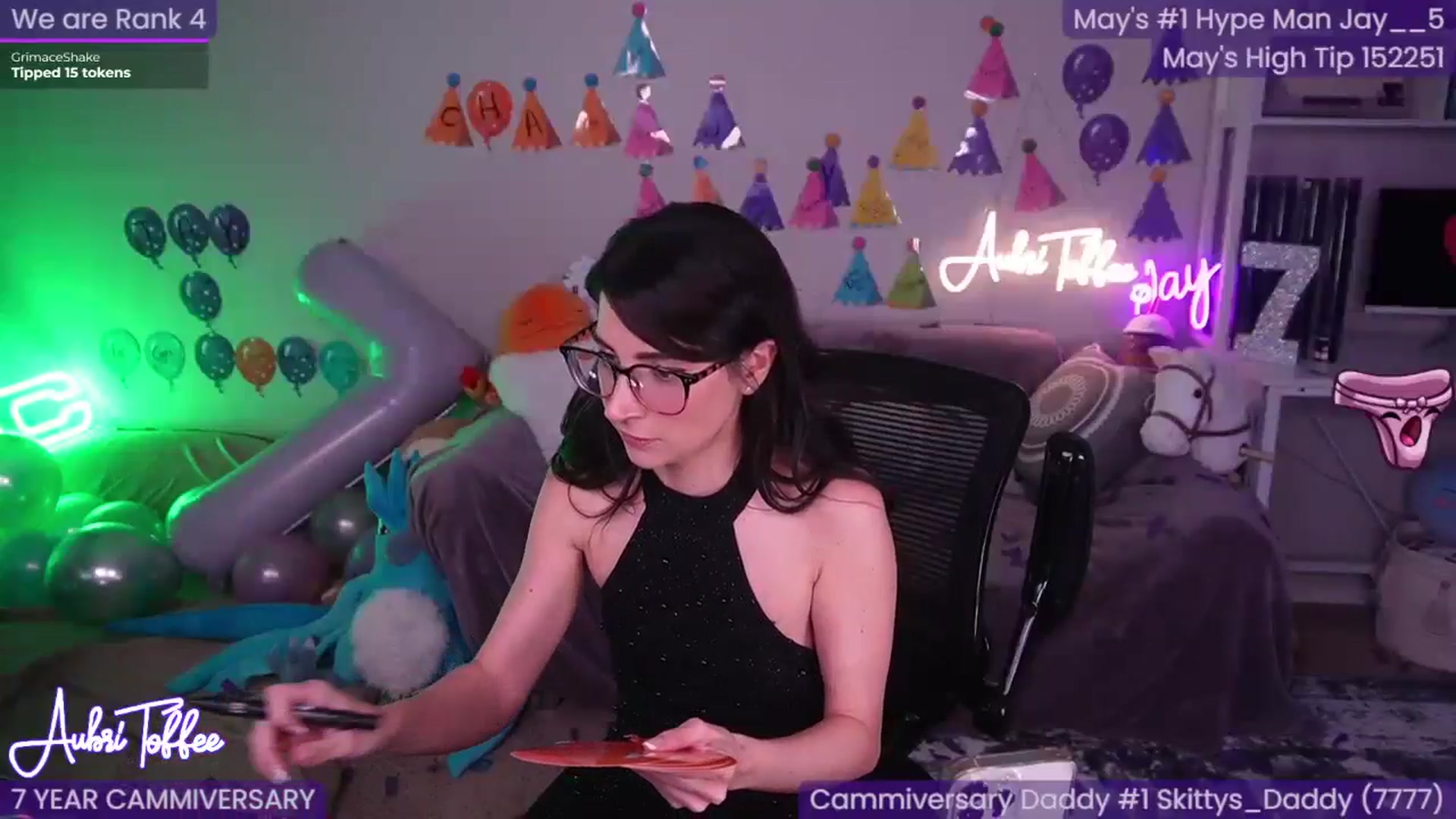 Gallery image thumbnail from AubriToffee's myfreecams stream on, 06/01/2024, 07:58 image 3 of 20
