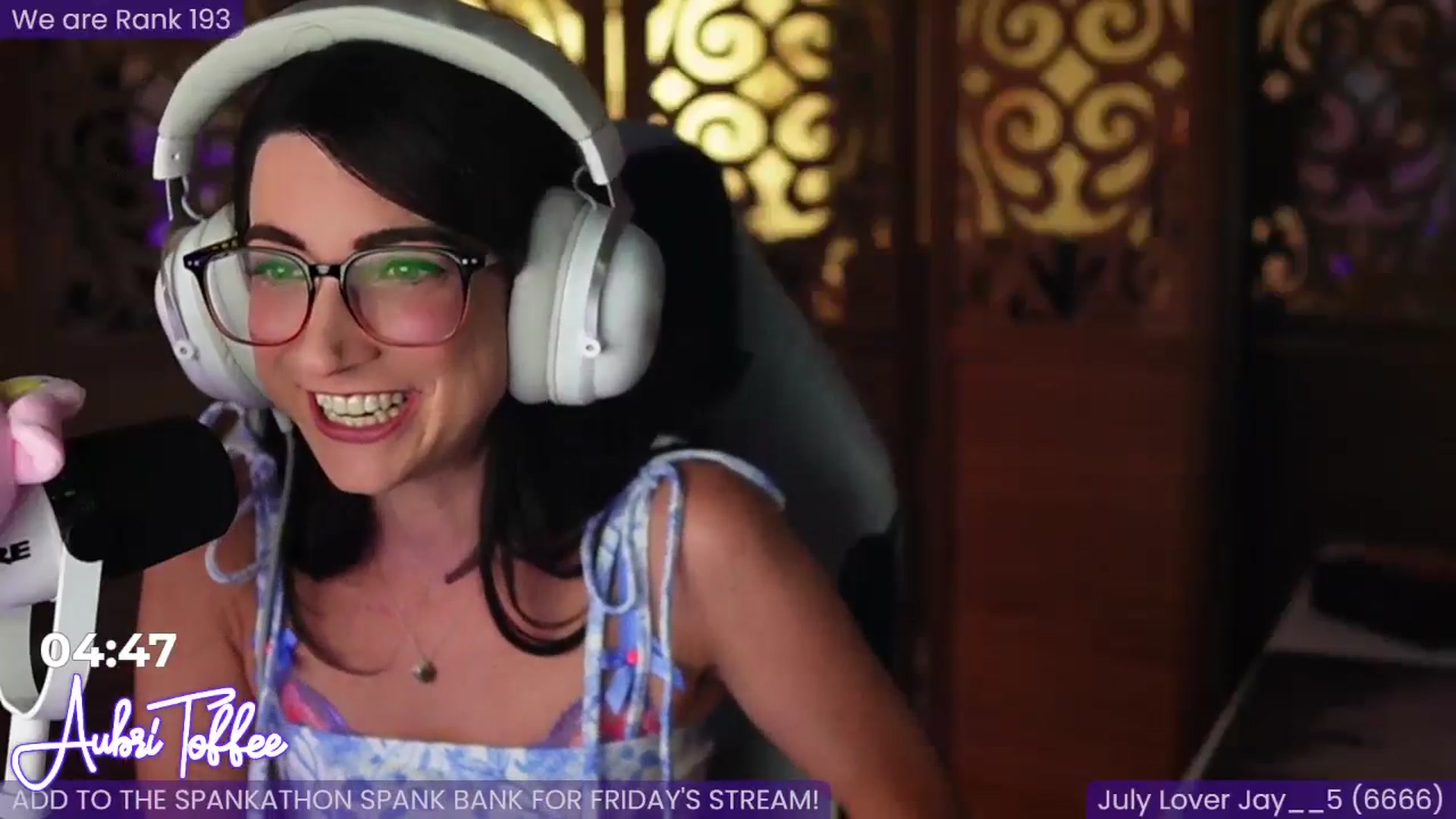 Gallery image thumbnail from AubriToffee's myfreecams stream on, 07/25/2024, 05:02 image 13 of 20