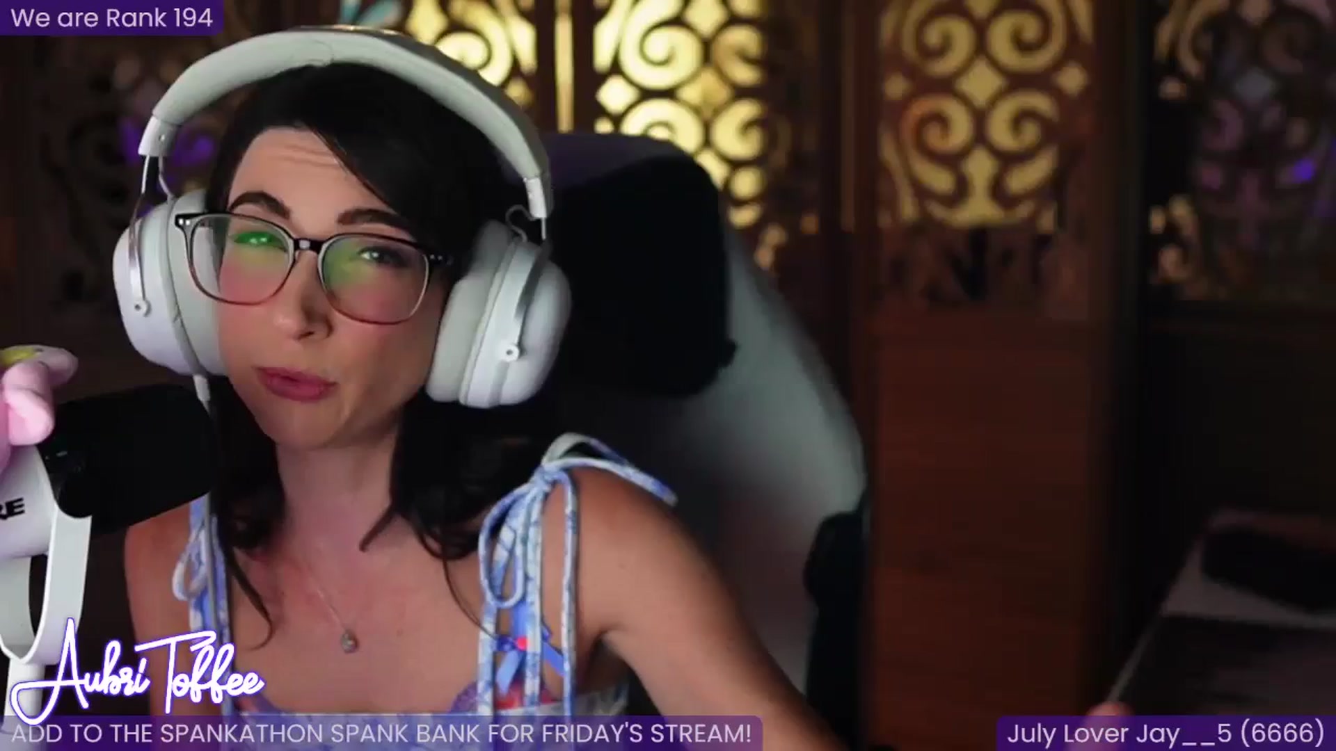 Gallery image thumbnail from AubriToffee's myfreecams stream on, 07/25/2024, 05:02 image 9 of 20