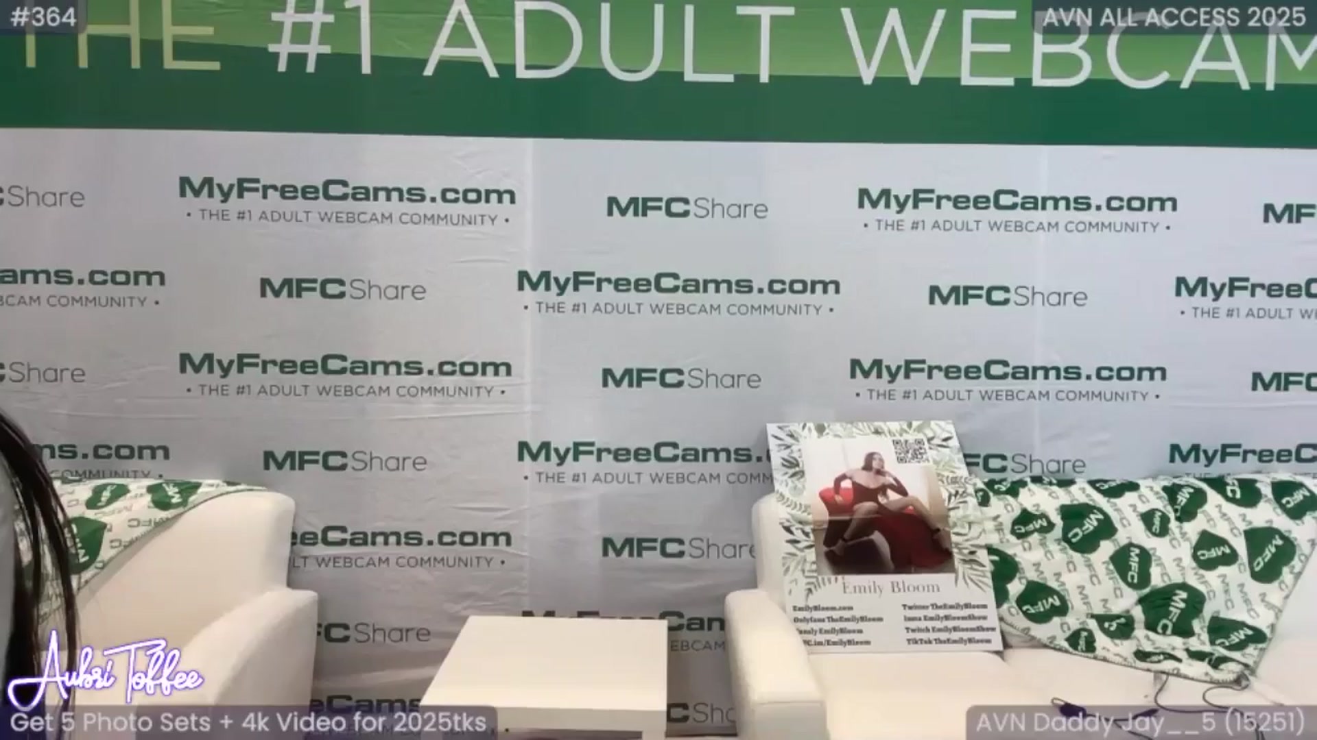 Gallery image thumbnail from AubriToffee's myfreecams stream on, 01/23/2025, 24:03 image 17 of 20
