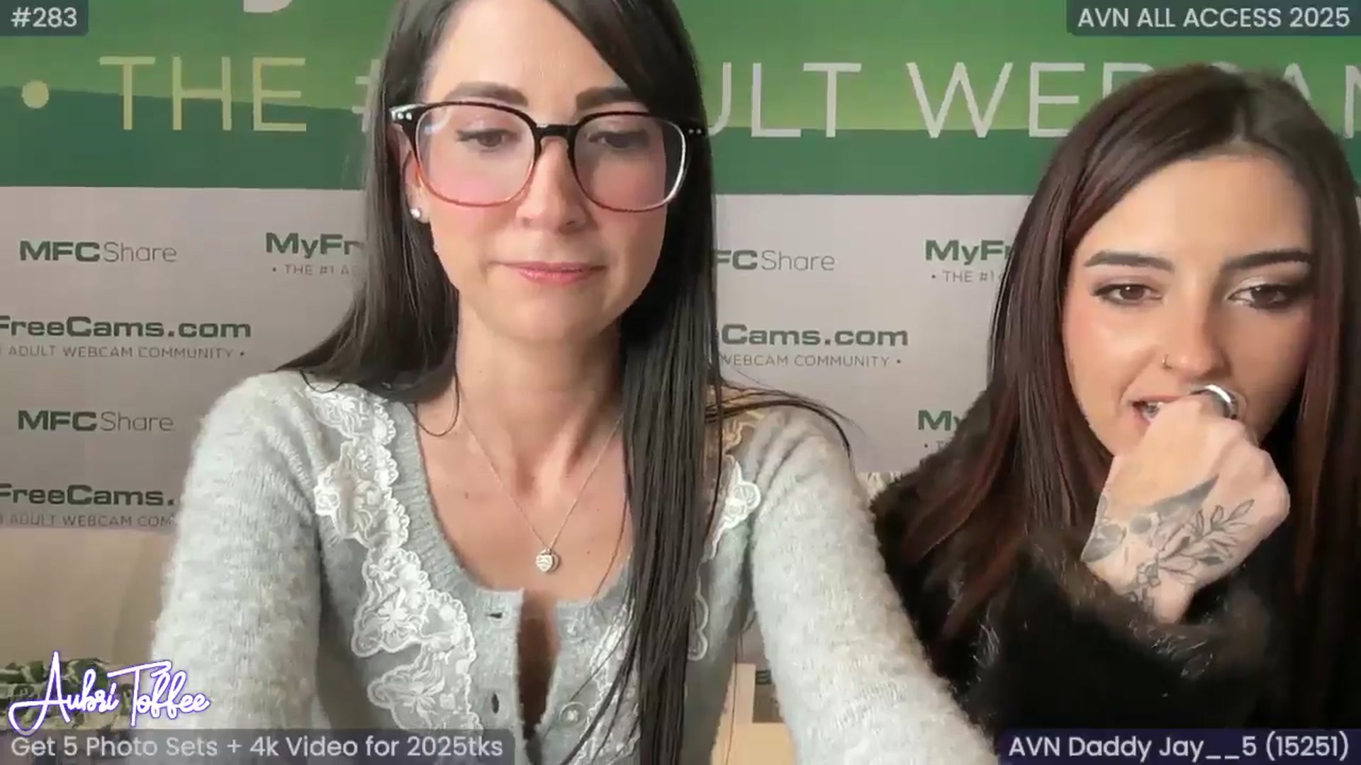 Gallery image thumbnail from AubriToffee's myfreecams stream on, 01/23/2025, 02:56 image 15 of 20