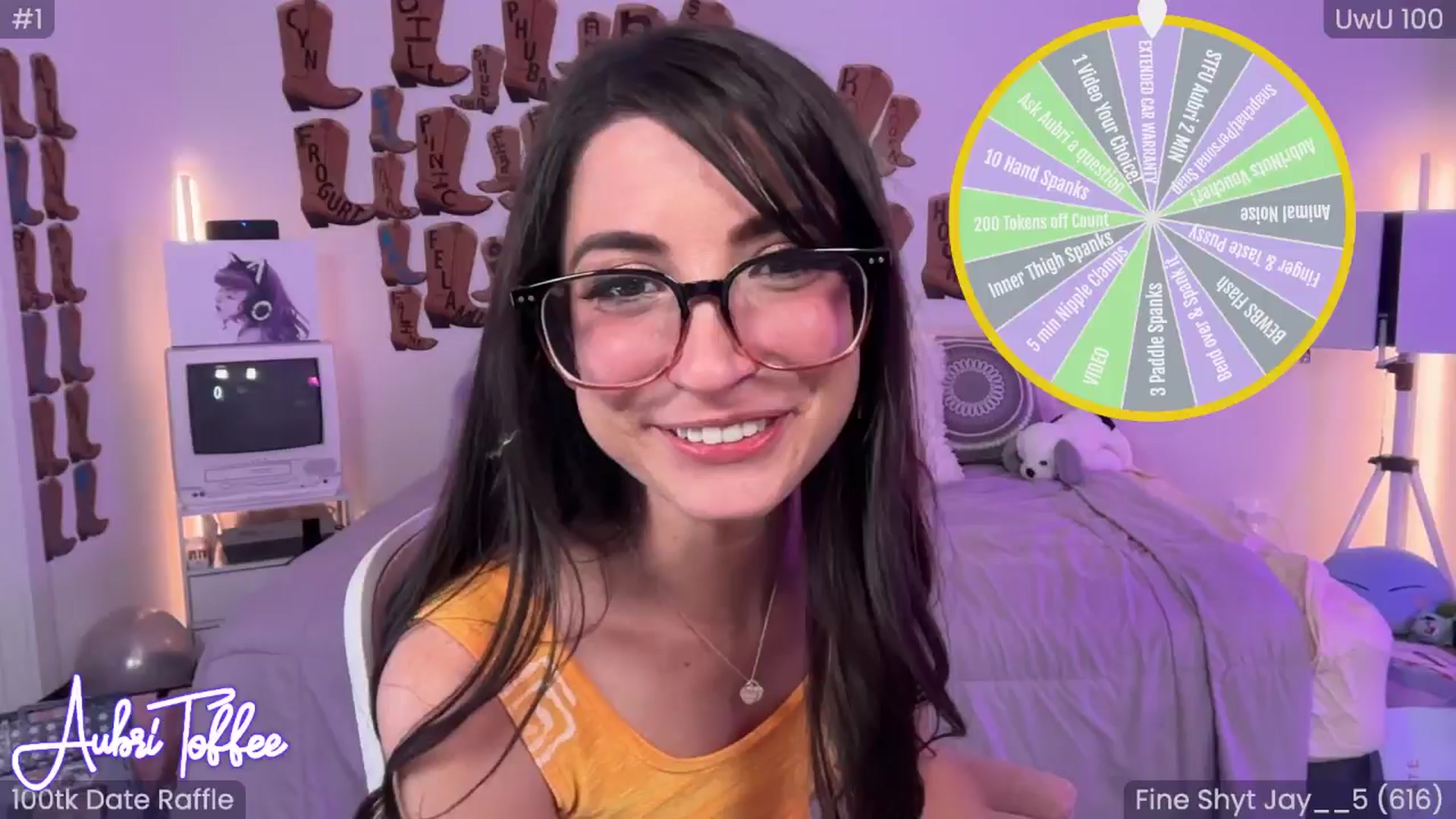 Gallery image thumbnail from AubriToffee's myfreecams stream on, 05/28/2025, 03:36 image 9 of 20