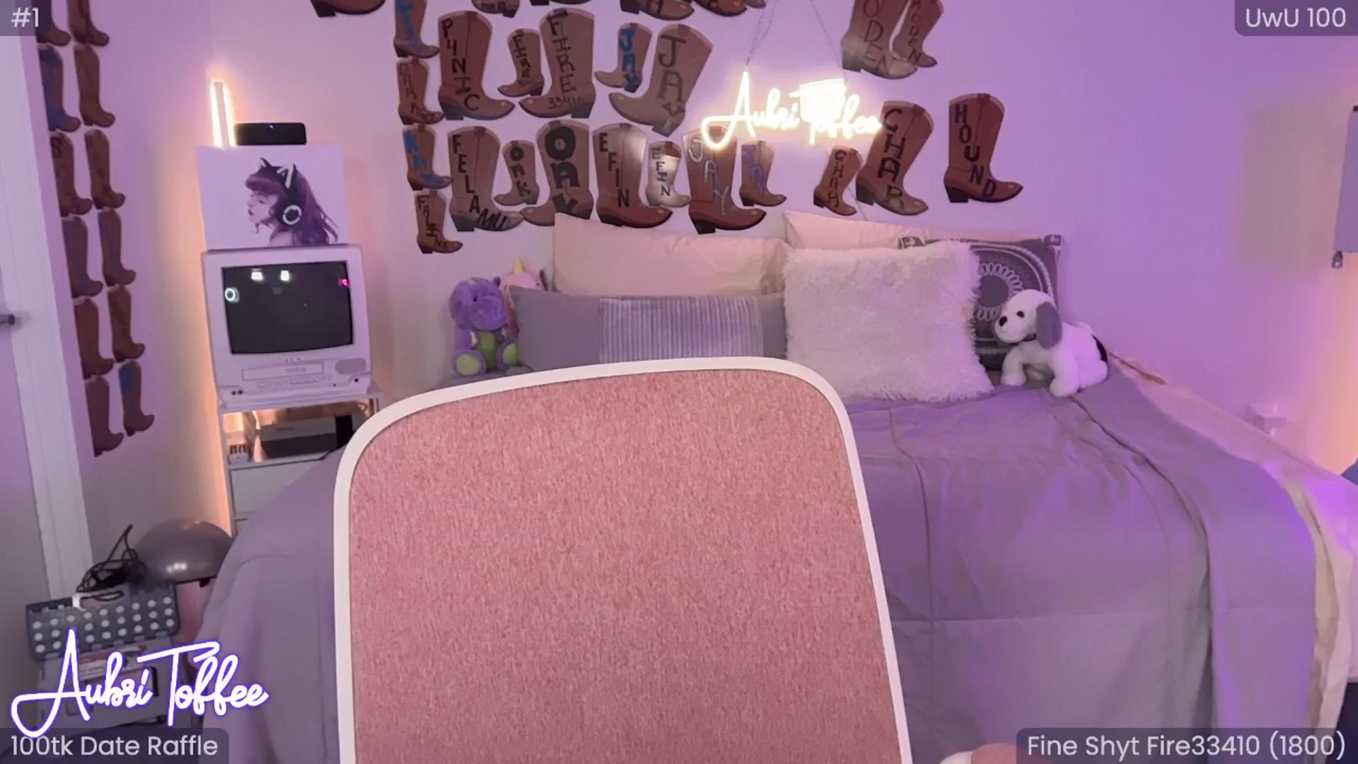 Gallery image thumbnail from AubriToffee's myfreecams stream on, 05/29/2025, 05:10 image 5 of 20