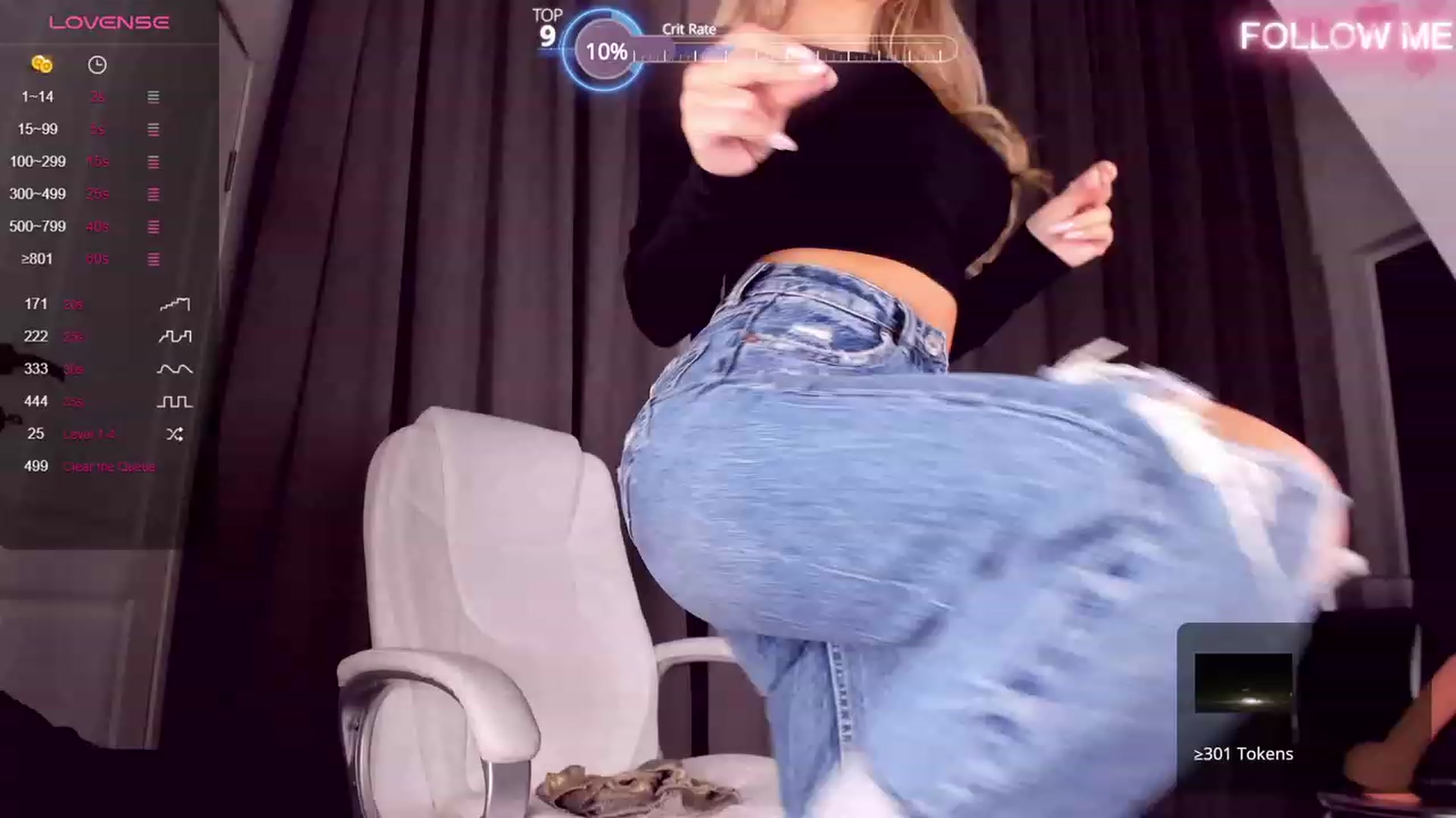 Gallery image thumbnail from AudreyRyen's myfreecams stream on, 10/05/2023, 18:02 image 20 of 20