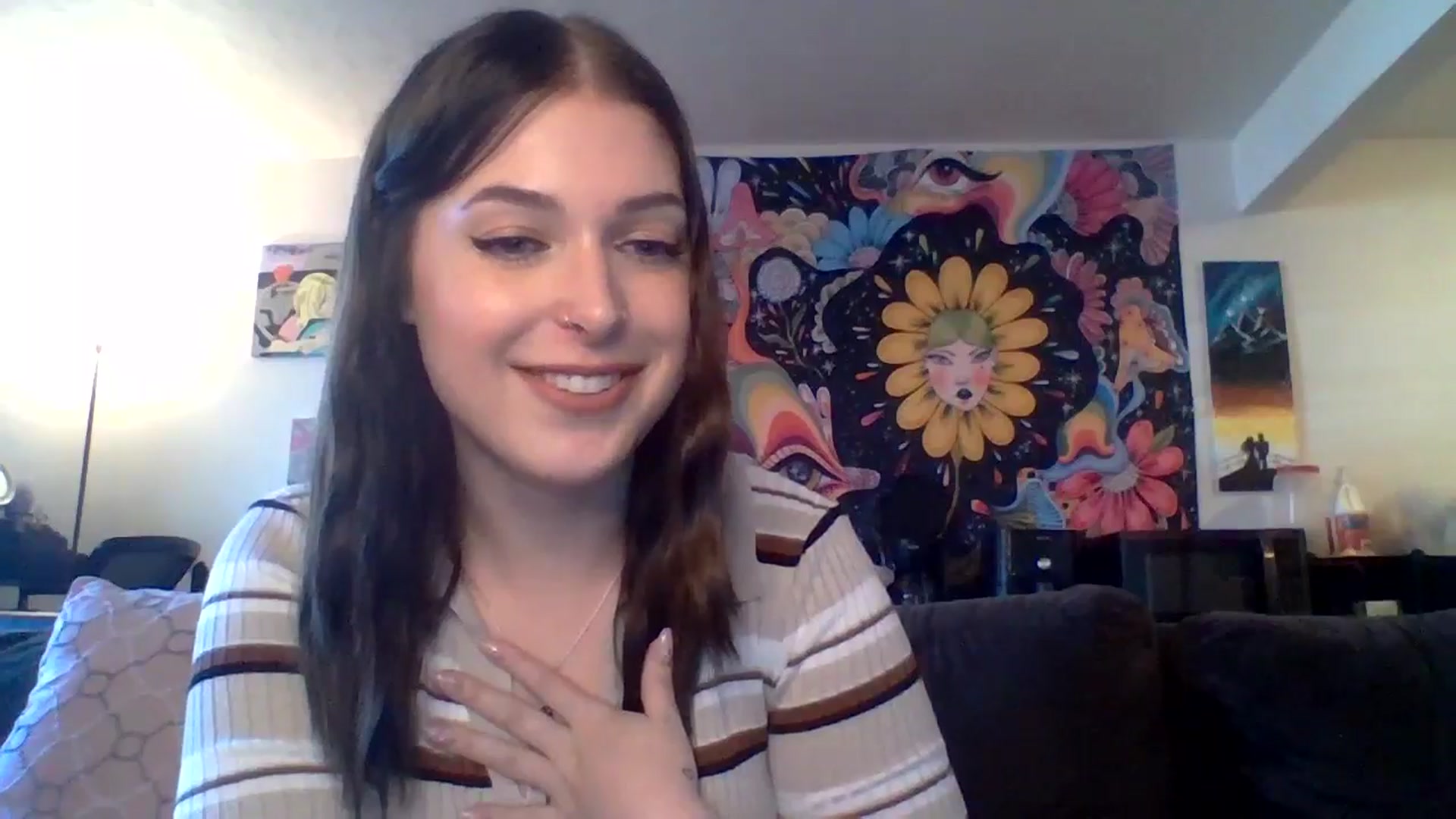 Gallery image thumbnail from AuroraLightz's myfreecams stream on, 03/04/2025, 21:34 image 9 of 20