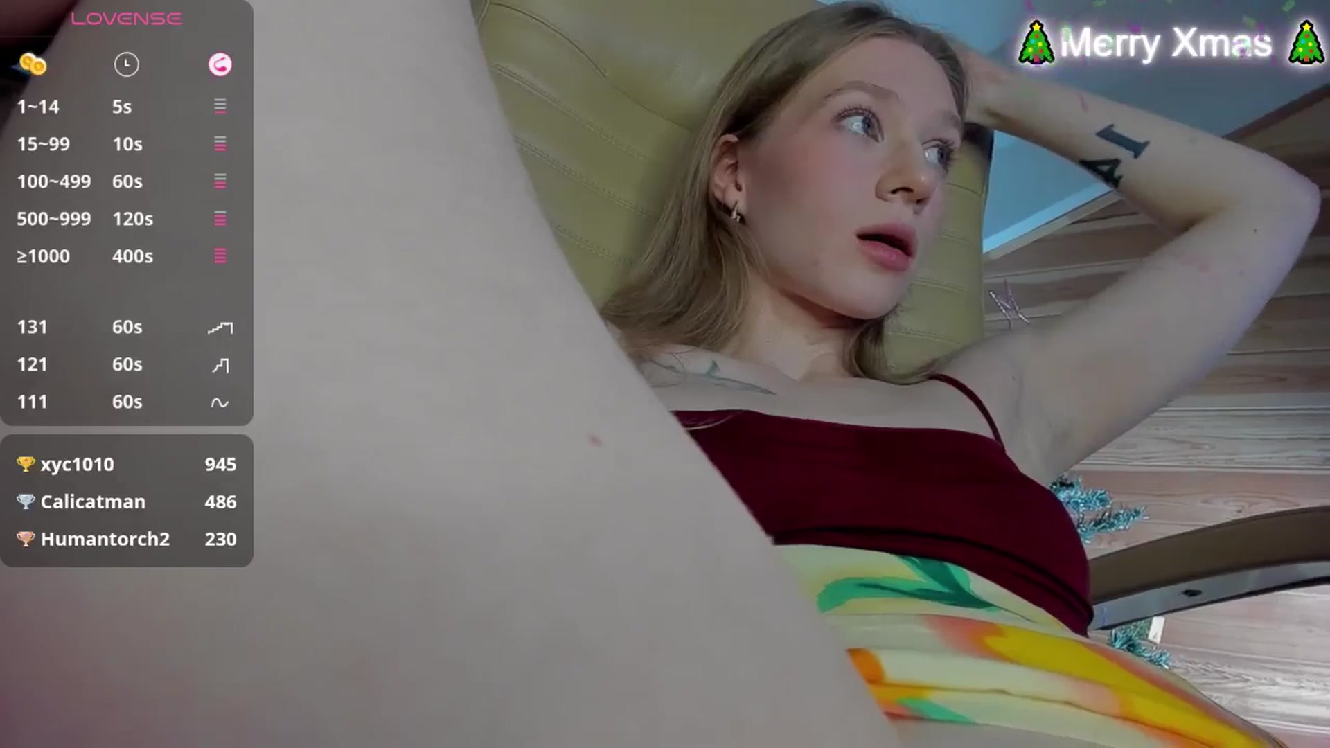 Gallery image thumbnail from AuroraShy's myfreecams stream on, 12/25/2024, 13:58 image 15 of 20