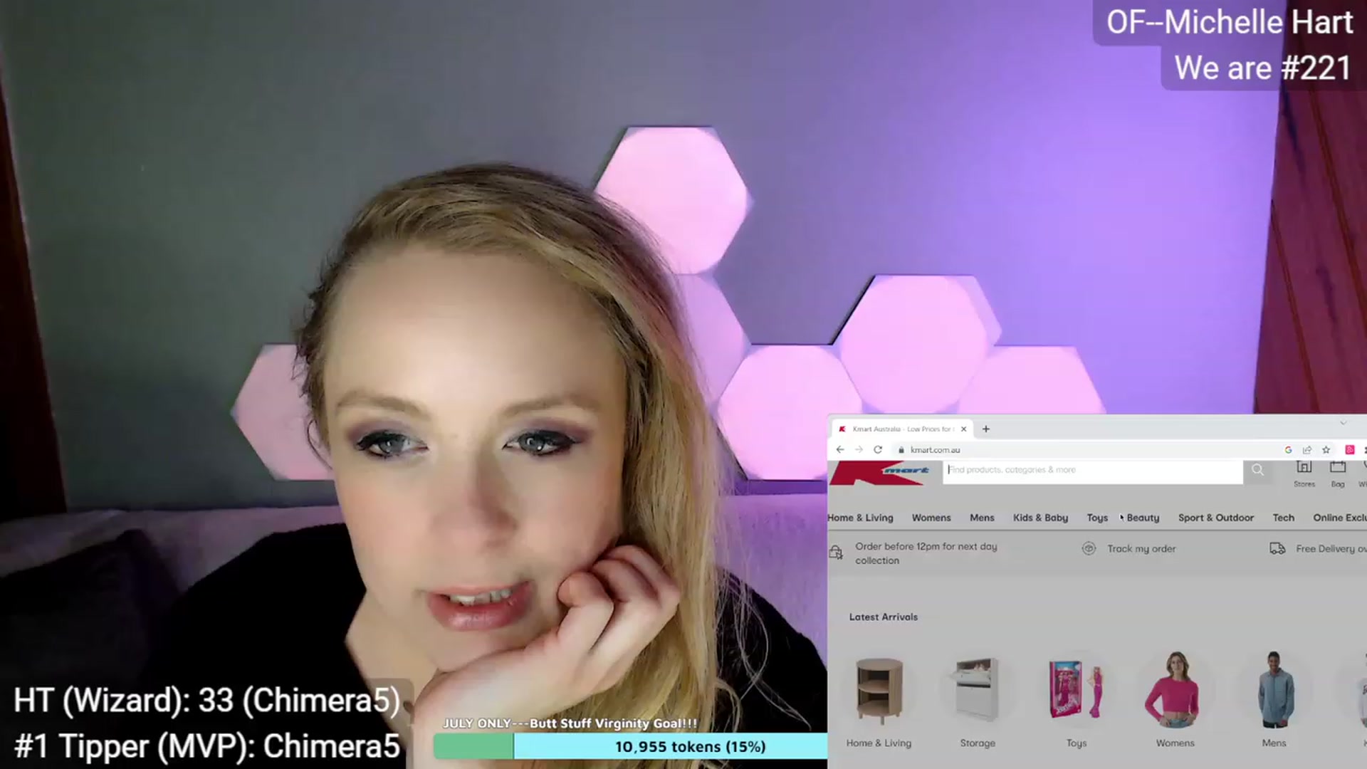Gallery image thumbnail from AussieBarbie's myfreecams stream on, 07/24/2023, 14:02 image 4 of 20