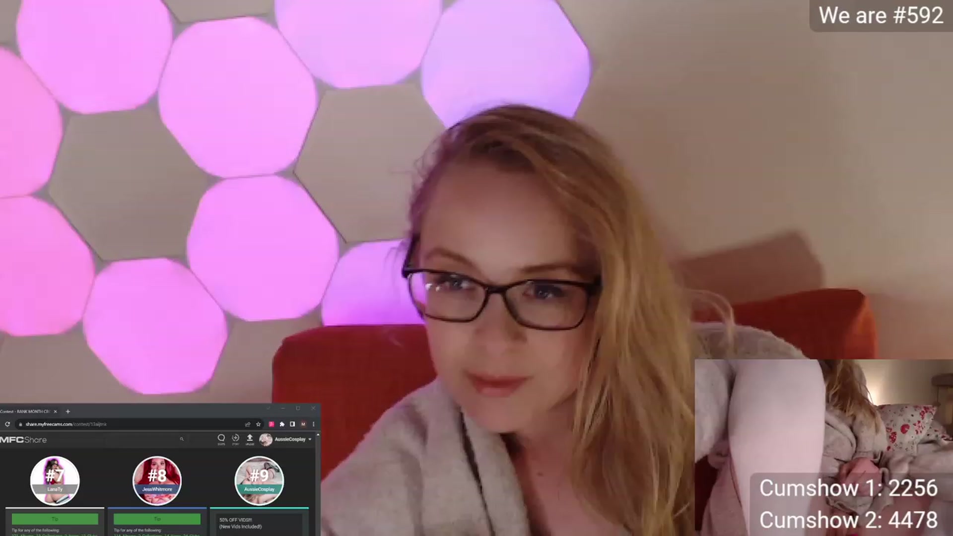 Gallery image thumbnail from AussieCosplay's myfreecams stream on, 09/23/2023, 13:51 image 12 of 20